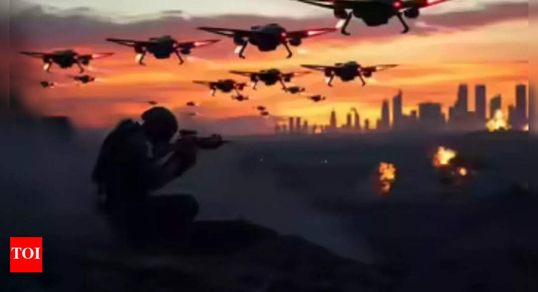 India’s Army and Air Force are set to acquire advanced drone detection and interdiction systems. These indigenous systems will use lasers to disable enemy drones from a distance. The Defence Ministry is expected to approve DRDO’s latest version, which can engage targets up to 2 kilometers. This development enhances India’s defence capabilities against aerial threats. Representational AI image NEW DELHI: The Army and the Air Force are preparing to place orders for 16 indigenous drone detection and interdiction systems. These systems can hit unmanned aerial vehicles at a distance of 2 km using lasers and disable them. The defence ministry is expected to clear DRDO’s Integrated Drone Detection and Interdiction System (Mark 2). Officials told ANI that this version can engage enemy drones with a 10-kilowatt laser at 2 km. The earlier system could target drones only up to around 1 km. DRDO has also test-fired a direct energy weapon system that can target threats at 5 km. Trials are under way with support from the armed forces. This 5 km range will come from a 30-kilowatt laser-based weapon. In April, India showcased, for the first time, its ability to shoot down fixed-wing aircraft, missiles, and swarm drones using a 30-kilowatt laser weapon. With this demonstration, India joined a small group of countries, such as the US, China, and Russia that have shown similar capability. CHESS, a DRDO lab, recently carried out a successful field demonstration of the land version of the vehicle-mounted Laser Directed Weapon DEW MK-II(A) in Kurnool, Andhra Pradesh. It brought down a fixed-wing UAV and swarm drones, causing structural damage and disabling their surveillance sensors.Also read: ‘Nari Shakti’ in force? Military considers women cadres induction in Territorial Army, says reportGrowing need for anti-drone systems India needs these systems in large numbers, as recent conflicts at home and abroad have shown how heavily enemy forces depend on drones.DRDO is working on long-range laser-based systems after Pakistan used a large number of drones in Operation Sindoor, which Indian forces managed to foil. DRDO chief Dr Samir V Kamat had said the organisation is also working on other high-energy technologies, including high-energy microwaves and electromagnetic pulses, which are part of future advanced defence systems.About the AuthorTOI News DeskThe TOI News Desk comprises a dedicated and tireless team of journalists who operate around the clock to deliver the most current and comprehensive news and updates to the readers of The Times of India worldwide. With an unwavering commitment to excellence in journalism, our team is at the forefront of gathering, verifying, and presenting breaking news, in-depth analysis, and insightful reports on a wide range of topics. The TOI News Desk is your trusted source for staying informed and connected to the ever-evolving global landscape, ensuring that our readers are equipped with the latest developments that matter most.”Read MoreEnd of ArticleFollow Us On Social MediaVideosEAM Jaishankar Meets Qatar’s Top Leadership In Doha, Reaffirms Commitment To Stronger TiesSGPC Mulls Banning Lone Women In Pilgrim Jathas After ‘Missing’ Punjab Woman Marries Pakistani ManRSS-Linked Youth Shot Dead In Punjab’s Firozpur, Probe UnderwayKerala: RSS Worker Dies By Suicide After BJP Denies Local Body Poll Ticket In Thiruvananthapuram1 Dead, Several Feared Trapped As Portion Of Stone Mine Collapses In UP’s Sonbhadra; Rescue Ops On”I have no family…” Rohini Acharya Cuts Ties With Lalu Clan, Exits Politics Post-RJD DefeatRK Singh Slams Bihar BJP Suspension, Says He Only Opposed Tickets to Criminal Candidates‘Premature to Speculate’: Tharoor Hits Back at Farooq Abdullah Over Operation Sindoor Remarks‘Nitish Still X-Factor’ Pavan Verma Decodes Why Jan Suraaj Couldn’t Break Through in Bihar PollsIndian Coast Guard Holds Massive Rescue Drill in Paradip; Focus on Coastal Preparedness123PhotostoriesJournaling for beginners: 5 simple ways to start your de-stress journey5 ways to deepen connection without sending long emotional texts7 Cs of a champion mindset to drive success7-day infused water challenge that will reduce blood sugar levelsHow Bollywood actress Deepika Padukone inspires modern moms with grace and strength5 unsung women freedom fighters of the Indian race to Independence5 most expensive foods in the worldUnseen childhood pictures of Shraddha Kapoor with Shakti Kapoor, Siddhant, and Lata Mangeshkar you can’t miss5 timeless Swami Vivekananda quotes to inspire students on their journey10 benefits of playing chess for kids123Hot PicksAlinagar Election ResultRaghopur Election ResultBihar Election Result 2025Gold rate todaySilver rate todayPublic Holidays NovemberBank Holidays NovemberTop TrendingKayla NicoleArjun TendulkarVasai School MaharashtraDubai Prince Sheikh Hamdan Net WorthRCB IPL RetentionBengaluru Techie Shoes MissingUS VisaIslam makhachev net worthDelhi BlastCharlie Mcavoy Injury