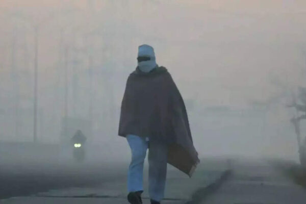 Delhi experienced its coldest November night in three years, with temperatures dropping to 9°C, 4.5 degrees below the seasonal average. Despite the chill, pollution levels remained severe, with the Air Quality Index reaching 377 and several areas in the ‘severe’ category. Authorities have implemented Stage III of the Graded Response Action Plan to combat the worsening air quality.  NEW DELHI: The national capital shivered through its coldest November night in three years on Sunday, with temperatures dipping to 9°C — 4.5 degrees below the seasonal average according to the India Meteorological Department. Not since 29 November 2022, when the city recorded 7.3°C, has November felt this cold. In the past two years, the lowest November readings were 9.2°C in 2023 and 9.5°C in 2024.The weather office expects the chill to persist, forecasting a minimum of 9°C and a maximum of around 25°C on Monday, along with shallow fog by early morning. Humidity touched 81 per cent at 8.30am on Sunday, adding to the dense smog that blanketed large parts of the city.AQI still ‘very poor’Even as temperatures plunged, pollution levels remained grim. Delhi’s 24-hour average Air Quality Index stood at 377 on Sunday — firmly in the ‘very poor’ category. At several monitoring stations, conditions were far worse: the CPCB’s Sameer app showed that 11 of 39 sites were in the ‘severe’ bracket with readings above 400. By Sunday morning, 18 stations had slipped into the severe range, while another 20 recorded ‘very poor’ air.Iconic locations such as India Gate, Rajghat and ITO were engulfed in a thick layer of smog, with Rajghat and ITO hitting an alarming AQI of 417. Chandni Chowk touched 420, while Anand Vihar, Alipur and Ashok Vihar hovered between 400 and 415. Even areas with slightly lower levels, such as Dwarka (378) and Dhaula Kuan (338), remained heavily polluted.Authorities said PM2.5 and PM10 particles were the dominant pollutants. With the haze settling deeper as winter begins, the Commission for Air Quality Management has enforced Stage III of the Graded Response Action Plan. Measures include a ban on most non-essential construction, restrictions on BS-III petrol and BS-IV diesel vehicles, suspension of classes up to Class 5, curbs on polluting industrial activity and a ban on non-emergency diesel generator sets.About the AuthorTOI News DeskThe TOI News Desk comprises a dedicated and tireless team of journalists who operate around the clock to deliver the most current and comprehensive news and updates to the readers of The Times of India worldwide. With an unwavering commitment to excellence in journalism, our team is at the forefront of gathering, verifying, and presenting breaking news, in-depth analysis, and insightful reports on a wide range of topics. The TOI News Desk is your trusted source for staying informed and connected to the ever-evolving global landscape, ensuring that our readers are equipped with the latest developments that matter most.”Read MoreEnd of ArticleFollow Us On Social MediaVideosNIA Arrests Alleged Aide Of ‘Suicide Bomber’ Umar Nabi In Delhi Terror AttackEAM Jaishankar Meets Qatar’s Top Leadership In Doha, Reaffirms Commitment To Stronger TiesSGPC Mulls Banning Lone Women In Pilgrim Jathas After ‘Missing’ Punjab Woman Marries Pakistani ManRSS-Linked Youth Shot Dead In Punjab’s Firozpur, Probe UnderwayKerala: RSS Worker Dies By Suicide After BJP Denies Local Body Poll Ticket In Thiruvananthapuram1 Dead, Several Feared Trapped As Portion Of Stone Mine Collapses In UP’s Sonbhadra; Rescue Ops On”I have no family…” Rohini Acharya Cuts Ties With Lalu Clan, Exits Politics Post-RJD DefeatRK Singh Slams Bihar BJP Suspension, Says He Only Opposed Tickets to Criminal Candidates‘Premature to Speculate’: Tharoor Hits Back at Farooq Abdullah Over Operation Sindoor Remarks‘Nitish Still X-Factor’ Pavan Verma Decodes Why Jan Suraaj Couldn’t Break Through in Bihar Polls123PhotostoriesJournaling for beginners: 5 simple ways to start your de-stress journey5 ways to deepen connection without sending long emotional texts7 Cs of a champion mindset to drive success7-day infused water challenge that will reduce blood sugar levelsHow Bollywood actress Deepika Padukone inspires modern moms with grace and strength5 unsung women freedom fighters of the Indian race to Independence5 most expensive foods in the worldUnseen childhood pictures of Shraddha Kapoor with Shakti Kapoor, Siddhant, and Lata Mangeshkar you can’t miss5 timeless Swami Vivekananda quotes to inspire students on their journey10 benefits of playing chess for kids123Hot PicksAlinagar Election ResultRaghopur Election ResultBihar Election Result 2025Gold rate todaySilver rate todayPublic Holidays NovemberBank Holidays NovemberTop TrendingKayla NicoleArjun TendulkarJames Harden girlfriendDubai Prince Sheikh Hamdan Net WorthRCB IPL RetentionBengaluru Techie Shoes MissingUS VisaIslam makhachev net worthDelhi BlastCharlie Mcavoy Injury