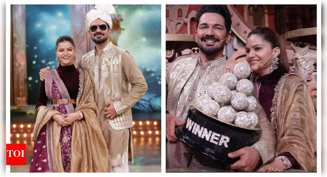 Pati Patni Aur Panga Winner: Rubina Dilaik and Abhinav Shukla take home the title of Sarvagun Sampann Jodi |