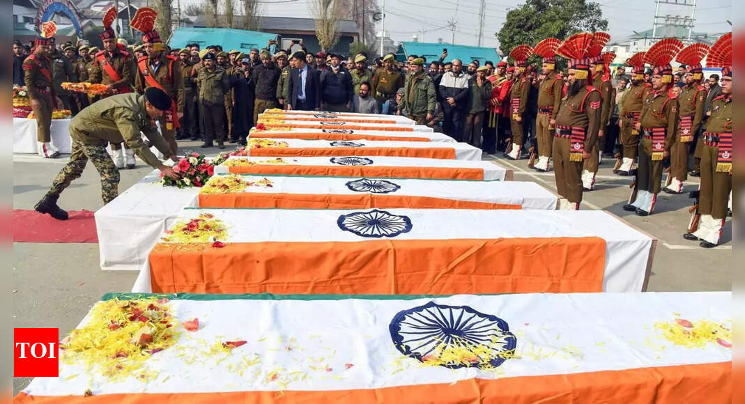 SRINAGAR: Inspector Asrar Ahmad Shah called his cousin at 10.50pm on Friday, asking him to wait on the highway so they could drive home to Kupwara together after work. Thirty minutes later, an explosion ripped through Srinagar’s Nowgam police station, killing Asrar and eight others. The victims were police officers, forensic personnel, revenue officials and a tailor, all between 30 and 45.The cousin who had waited for Asrar spent the night visiting Srinagar hospitals before finding his body in the police mortuary the next morning. By then, social media was flooded with hashtags of heartbreak and outrage over yet another of Kashmir’s recurring tragedies.Asrar, 37, was an MBA from the University of Kashmir who joined J&K Police in 2010. He was a father of three.A video of a young man playing with his infant daughter at home bore the caption, “His daughter’s giggles still echo in that room…She waited for her father to return.”That was 33-year-old Arshad Ahmad Shah, a Crime Branch photographer from Kulgam. Arshad, a father of two, lost his brother in a road accident. His father is a retired cop.Javaid Mansoor Rather, 40, from Tral, was an MA from the same university who changed tracks to specialise in crime photography and join the police force as a constable four years ago.Naib tehsildar Muzaffer Ahmad Khan, 33, from Soibug, did his postgraduation in sports physiotherapy at Delhi’s Jamia Millia Islamia before joining govt service in 2020. Another colleague in the revenue department, Suhail Ahmad Rather, was killed in the explosion.Constables Aijaz Ahmad and Mohammad Amin were both old hands in forensic investigation at FSL, Srinagar. Showkat Ahmad Sheikh worked as a laboratory assistant there.Tailor Mohammad Shafi Parray was the odd one out. He had been called to Nowgam police station, located in Srinagar’s Sheikh Ul Alam neighbourhood, to assist in “sample collection”.The blast occurred at 11.20pm Friday, tearing through the building and wounding 30 others, including 27 cops, two revenue officials and three civilians. The station had been probing the appearance of Jaish-e-Mohammad posters in the Bonpora area of Nowgam on Oct 19, an investigation that led to the unravelling of an inter-state terror module involving several doctors from J&K and UP.Asrar, posted with the Special Investigation Agency, was to take over the JeM posters case from Nowgam police.As his body arrived wrapped in the Tricolour for his funeral at Shahwali in Kupwara on Saturday afternoon, about 100km north of Srinagar, his neighbour and former Army Captain Mohammad Shafi recalled a poem by Mosiah Lyman Hancock that his “brother” had shared on social media in Aug 2020, urging loved ones to remember a person’s virtues and happier moments after death.J&K DGP Nalin Prabhat and other senior officers visited the family on Sunday, hailing Asrar as a “committed, upright and compassionate officer who performed his duties with exceptional professionalism and dedication”.Lieutenant governor Manoj Sinha said the process of “sampling” explosives seized during the probe into the Delhi blast had been underway for two days. “There is no suggestion of any terrorist conspiracy or external interference in what happened at the police station,” he said.End of ArticleFollow Us On Social MediaVideosNIA Arrests Alleged Aide Of ‘Suicide Bomber’ Umar Nabi In Delhi Terror AttackEAM Jaishankar Meets Qatar’s Top Leadership In Doha, Reaffirms Commitment To Stronger TiesSGPC Mulls Banning Lone Women In Pilgrim Jathas After ‘Missing’ Punjab Woman Marries Pakistani ManRSS-Linked Youth Shot Dead In Punjab’s Firozpur, Probe UnderwayKerala: RSS Worker Dies By Suicide After BJP Denies Local Body Poll Ticket In Thiruvananthapuram1 Dead, Several Feared Trapped As Portion Of Stone Mine Collapses In UP’s Sonbhadra; Rescue Ops On”I have no family…” Rohini Acharya Cuts Ties With Lalu Clan, Exits Politics Post-RJD DefeatRK Singh Slams Bihar BJP Suspension, Says He Only Opposed Tickets to Criminal Candidates‘Premature to Speculate’: Tharoor Hits Back at Farooq Abdullah Over Operation Sindoor Remarks‘Nitish Still X-Factor’ Pavan Verma Decodes Why Jan Suraaj Couldn’t Break Through in Bihar Polls123PhotostoriesThyroid cancer on the rise in US: 5 symptoms women should know5 home exercises for Parkinson’s diseaseJournaling for beginners: 5 simple ways to start your de-stress journey5 ways to deepen connection without sending long emotional texts7 Cs of a champion mindset to drive success7-day infused water challenge that will reduce blood sugar levelsHow Bollywood actress Deepika Padukone inspires modern moms with grace and strength5 unsung women freedom fighters of the Indian race to Independence5 most expensive foods in the worldUnseen childhood pictures of Shraddha Kapoor with Shakti Kapoor, Siddhant, and Lata Mangeshkar you can’t miss123Hot PicksAlinagar Election ResultRaghopur Election ResultBihar Election Result 2025Gold rate todaySilver rate todayPublic Holidays NovemberBank Holidays NovemberTop TrendingKayla NicoleArjun TendulkarJames Harden girlfriendDubai Prince Sheikh Hamdan Net WorthRCB IPL RetentionBengaluru Techie Shoes MissingUS VisaIslam makhachev net worthDelhi BlastCharlie Mcavoy Injury