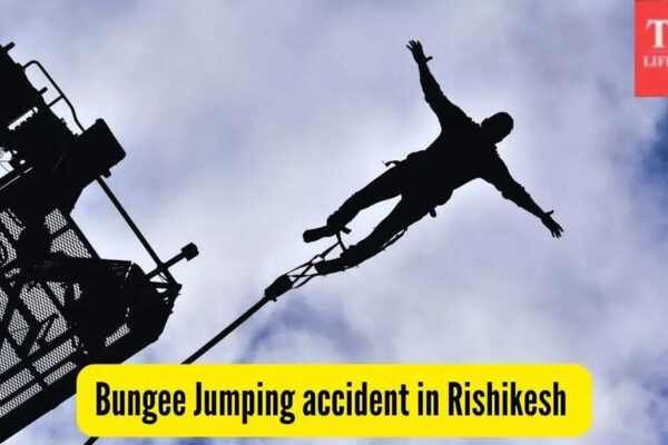 Viral Rishikesh bungee jump accident: Rope breaks mid-air, tourist critically injured |