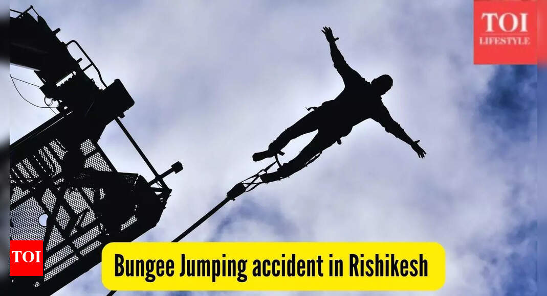 Viral Rishikesh bungee jump accident: Rope breaks mid-air, tourist critically injured |