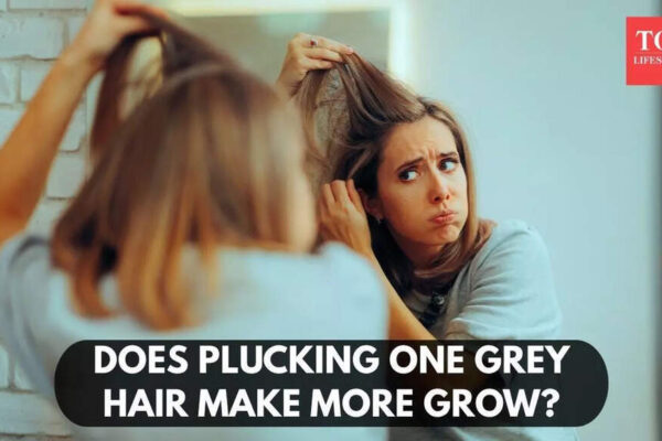 Does plucking one grey hair make more grow? Doctor answers |