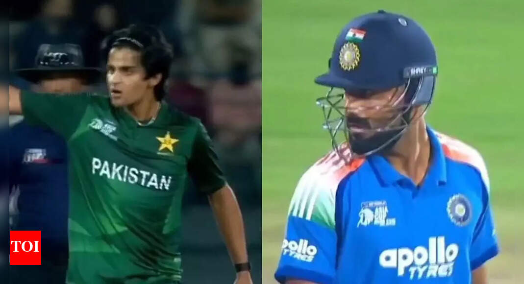IND vs PAK: Naman Dhir stares back at Pakistani bowler following aggressive send-off – Watch