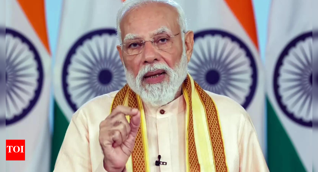 A devastating bus crash in Medina, Saudi Arabia, has claimed the lives of over 40 Indian Umrah pilgrims. The bus, en route from Mecca, collided with a tanker, with many victims reportedly from Hyderabad. Indian authorities, including the Prime Minister and External Affairs Minister, have expressed deep sorrow and are providing assistance to affected families. PM Narendra Modi (ANI image)  NEW DELHI: Prime Minister Narendra Modi on Monday expressed deep sorrow over the tragic accident in Medinah, Saudi Arabia in which more than 40 Indian Umrah pilgrims are feared dead. In a post on X, he wrote: “Deeply saddened by the accident in Medinah involving Indian nationals. My thoughts are with the families who have lost their loved ones. I pray for the swift recovery of all those injured. Our Embassy in Riyadh and Consulate in Jeddah are providing all possible assistance. Our officials are also in close contact with Saudi Arabian authorities.”Over 40 Indians From Hyderabad Travelling From Mecca To Medina Feared Killed in Saudi Bus CrashAccording to initial reports, the crash took place early Monday when a passenger bus travelling from Mecca to Medina collided with a diesel tanker. The pilgrims had completed their rituals in Mecca and were heading to Medina when the collision occurred around 1.30 am IST. Many of the victims are believed to be from Hyderabad. Local sources said more than 40 people died on the spot, while the Telangana Haj Committee stated that 42 pilgrims had lost their lives. The victims reportedly include women and children, and most passengers were asleep at the time of the crash.Telangana chief minister A Revanth Reddy said he was shocked to hear about the tragedy and instructed officials to urgently collect detailed information, including the number of passengers from Telangana. The state government has set up a control room to assist affected families, while authorities remain in contact with the Ministry of External Affairs and Saudi officials.The Indian Consulate in Jeddah has activated a 24×7 helpline to support families seeking information. Hyderabad MP Asaduddin Owaisi said he contacted travel agencies and MEA officials and shared passenger details with the Indian Embassy in Riyadh. External affairs minister S Jaishankar also expressed grief. In a post on X he wrote: “Deeply shocked at the accident involving Indian nationals in Medinah, Saudi Arabia. Our Embassy in Riyadh and Consulate in Jeddah are giving fullest support to Indian nationals and families affected by this accident. Sincere condolences to the bereaved families. Pray for the speedy recovery of those injured.”About the AuthorTOI News DeskThe TOI News Desk comprises a dedicated and tireless team of journalists who operate around the clock to deliver the most current and comprehensive news and updates to the readers of The Times of India worldwide. With an unwavering commitment to excellence in journalism, our team is at the forefront of gathering, verifying, and presenting breaking news, in-depth analysis, and insightful reports on a wide range of topics. The TOI News Desk is your trusted source for staying informed and connected to the ever-evolving global landscape, ensuring that our readers are equipped with the latest developments that matter most.”Read MoreEnd of ArticleFollow Us On Social MediaVideosIndia Sends Strong Warning To Pakistan As Army Chief Says The Real Movie Begins After Op SindoorBangladesh On Edge: Ex-PM Sheikh Hasina Rejects Evidence, Son Issues Threat Before Tribunal VerdictOver 40 Indians From Hyderabad Travelling From Mecca To Medina Feared Killed in Saudi Bus CrashBangladesh Braces For Sheikh Hasina Judgment Amid Crude Bomb Attacks And Emergency Security MeasuresDonald Trump Signals Harsh Sanctions On Russia’s Trading Partners With India On List For Oil Trade“We Need India”: Moniruzzaman Urges Closer Ties, Demands Transparent 2026 Bangladesh ElectionsNIA Arrests Alleged Aide Of ‘Suicide Bomber’ Umar Nabi In Delhi Terror AttackEAM Jaishankar Meets Qatar’s Top Leadership In Doha, Reaffirms Commitment To Stronger TiesSGPC Mulls Banning Lone Women In Pilgrim Jathas After ‘Missing’ Punjab Woman Marries Pakistani ManRSS-Linked Youth Shot Dead In Punjab’s Firozpur, Probe Underway123PhotostoriesFrom Kareena–Malaika to Ananya–Shanaya: Inside Bollywood’s most heartwarming BFF bondsPancreatic cancer: The cancer that whispers until it’s too late, doctor reveals early red flagsAditya Roy Kapur birthday special: Dapper moments of ‘The Night Manager’ star10 proven ways to slow brain agingAaradhya Bachchan birthday special: Best social media moments with Abhishek Bachchan and Aishwarya Rai5 signs of constipation seen in kids (and what you can do to prevent it)Fashion lessons from Jonathan Bailey that aren’t about clothesThe 3-minute nightly ritual that rewires your manifesting powerWhy your daily magnesium isn’t working: Hidden factors you’re overlooking7 immunity-boosting foods for children during seasonal changes123Hot PicksDelhi AQI TodaySheikh Hasina VerdictBihar Government FormationGold rate todaySilver rate todayPublic Holidays NovemberBank Holidays NovemberTop TrendingKayla NicoleAaron Rodgers InjuryShedeur SandersDubai Prince Sheikh Hamdan Net WorthRohini AcharyaDraymond GreenLebron JamesPaige GrecoZelina VegaCharlie Mcavoy Injury