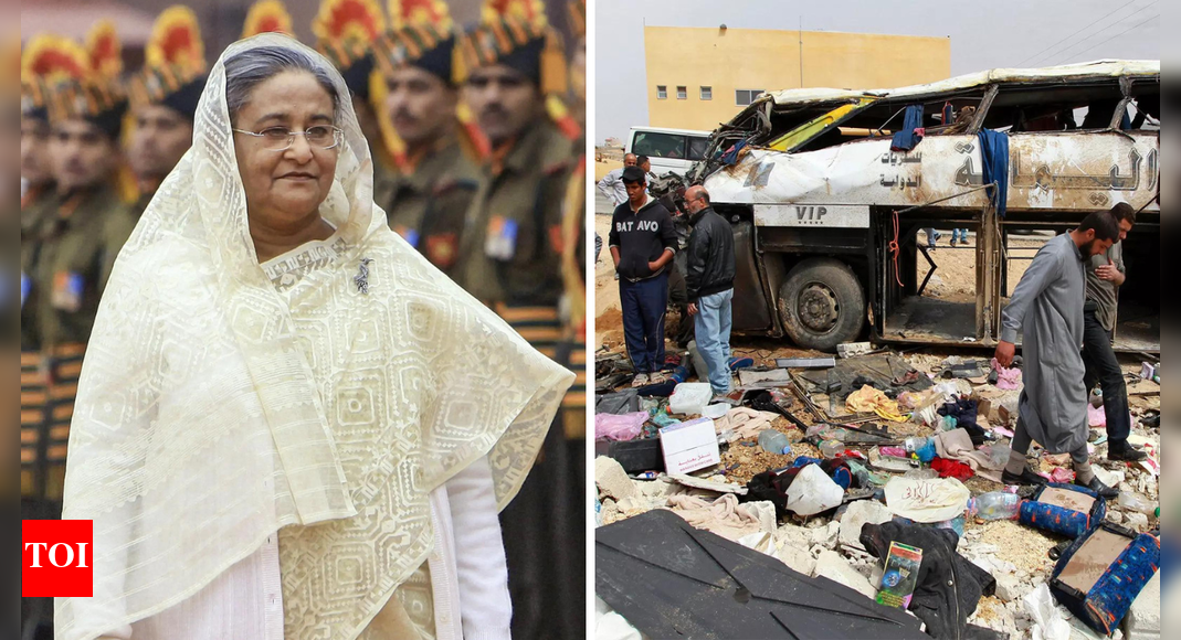 Former Bangladesh prime minister Sheikh Hasina was sentenced to death by the International Crimes Tribunal in Dhaka on Monday after being convicted of “crimes against humanity” linked to last year’s student-led protests that led to the collapse of her Awami League government.In Saudi Arabia, tragedy struck when a bus carrying Umrah pilgrims from Hyderabad and other parts of Telangana caught fire near Medina, killing 45 people and leaving only one survivor. Meanwhile, tensions within Lalu Yadav’s family deepened as three more sisters left their parents’ home, while Tej Pratap Yadav publicly backed Rohini and accused “betrayers of targeting” the family.Here are the top 5 news stories:’Crimes against humanity’: Bangladesh’s ousted PM Sheikh Hasina sentenced to death; key takeaways from verdictFormer Bangladesh Prime Minister Sheikh Hasina was on Monday sentenced to death by the International Crimes Tribunal in Dhaka, which found her guilty of “crimes against humanity” tied to last year’s student-led protests that toppled her Awami League government.The court proceeded in her absence after the 78-year-old ignored directives to return from India for trial, where judges examined allegations that she ordered a deadly crackdown on the uprising that ultimately forced her from power. Following the verdict, protest errupted outside the house of ousted PM Sheikh Hasina’s father and Bangladesh’s founder Sheikh Mujibur Rahman in the capital. Read full story.Saudi bus accident: 45 Indian pilgrims confirmed dead; one survivesForty-five Umrah pilgrims from Hyderabad and other parts of Telangana were confirmed dead in a devastating bus fire near Medina in Saudi Arabia, leaving only one survivor, Hyderabad Police Commissioner V.C. Sajjanar said on Monday. The tragedy is among the worst overseas accidents involving pilgrims from the state in recent years. “The fire spread rapidly, leaving no time for most passengers to escape,” Sajjanar noted. The Telangana government has announced an ex-gratia of Rs 5 lakh for the family of deceased. Read full story.’Giving reviews to owners’: KL Rahul reveals toughest part of IPL captaincyStar Indian batter KL Rahul has opened up about the unique pressures of captaining in the Indian Premier League, describing the role as a demanding blend of on-field manager, strategist and team spokesperson — all while sustaining personal performance.Rahul said the leadership burden in the IPL often exceeds that of international cricket, with fast-shifting team dynamics, intense expectations and high-stakes environments testing a captain’s composure. His reflections offer a rare look into the mental and tactical challenges behind one of cricket’s toughest jobs. Read full story.Lalu pari-war: After Rohini, 3 more daughters walk out of Patna homeRJD patriarch Lalu Prasad’s family dispute escalated after daughter Rohini Acharya publicly accused her brother Tejashwi Yadav and his associates of “abusing” her and “throwing” her out of the house — an outburst that has now snowballed into a full-blown feud.The turmoil signals deeper unease over Tejashwi’s recent decisions following the party’s dramatic collapse in the assembly polls. In a sign of widening rifts, three of Rohini’s sisters, Ragini, Chanda and Rajlakshmi, have since left their parents’ Patna residence, adding fuel to the political and familial storm. Read full story.India-US trade deal soon? First tranche near closure! would be ‘highly detailed and fully aligned with WTO’India and the United States are inching closer to finalizing a long-pending trade deal, with both sides moving toward an agreement that tackles reciprocal tariffs and additional duties on oil.Commerce Secretary Rajesh Agrawal said on Monday that negotiations are in the final stages, with the package expected to address U.S. market access concerns as well as India’s 25% reciprocal tariffs and the extra 25% levy on oil. “We should get a closure soon,” he noted, adding that virtual discussions have been underway for several months. Read full story.About the AuthorTOI News DeskThe TOI News Desk comprises a dedicated and tireless team of journalists who operate around the clock to deliver the most current and comprehensive news and updates to the readers of The Times of India worldwide. With an unwavering commitment to excellence in journalism, our team is at the forefront of gathering, verifying, and presenting breaking news, in-depth analysis, and insightful reports on a wide range of topics. The TOI News Desk is your trusted source for staying informed and connected to the ever-evolving global landscape, ensuring that our readers are equipped with the latest developments that matter most.”Read MoreEnd of ArticleFollow Us On Social MediaVideosPak Army Chief Asim Munir Vows ‘Strong Response’, Army Chief Dwivedi Warns Op Sindoor Was A TrailerPM Modi Condoles Families as 45 Indians Feared Dead in Saudi Bus CrashOusted Bangladesh PM Hasina Calls ICT’s Death Sentence ‘Rigged’, Says It Denied Fair Trial RightsFrench Consulate Staffer Molested In Bandra As Mumbai Police Launch Rapid Hunt To Track The SuspectAfter 5th August 2019…’ Army Chief Counters Mehbooba’s Charge Against Centre Over J&K SituationChennai Gripped By Panic As Bomb Threats Target MK Stalin, Ajith Kumar, Top Tamil Nadu Personalities’Snow Must Melt’: Army Chief Dwivedi Details How India China Relations Shifted After 2024 TalksIndia Sends Strong Warning To Pakistan As Army Chief Says The Real Movie Begins After Op SindoorBangladesh On Edge: Ex-PM Sheikh Hasina Rejects Evidence, Son Issues Threat Before Tribunal VerdictOver 40 Indians From Hyderabad Travelling From Mecca To Medina Feared Killed in Saudi Bus Crash123PhotostoriesBharti Singh gets emotional as she gets a surprise baby shower from Laughter Chefs team; friends Krushna Abhishek, Tejasswi Prakash, Jannat Zubair and others attend the bash8 easy exercises to increase your child’s height10 cities in the US where rent is below ,0005 quiet habits of partners who deeply trust each other9 street foods to enjoy in Amritsar during winterHow to grow karela (bitter gourd) from seeds at home in your balcony7 foods that kids love but they slowly damage their teethHow rejected roles in ‘Munna Bhai MBBS’, ‘DDLJ’ and ‘Barfi’ made Sanjay Dutt, Shah Rukh Khan and Deepika Padukone unforgettable2025 Tata Sierra: Design, features, specs explained in imagesInside Bhopal’s 600-acre Ijtema: 7 lakh devotees, 300 nikahs, 240 food stalls123Hot PicksDelhi AQI TodaySheikh Hasina VerdictBihar Government FormationGold rate todaySilver rate todayPublic Holidays NovemberBank Holidays NovemberTop TrendingKayla NicoleAaron Rodgers InjuryShedeur SandersDubai Prince Sheikh Hamdan Net WorthRohini AcharyaDraymond GreenLebron JamesPaige GrecoZelina VegaCharlie Mcavoy Injury