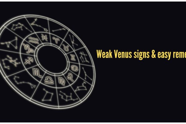 Weak Venus? Remedies to restore love and relationship balance