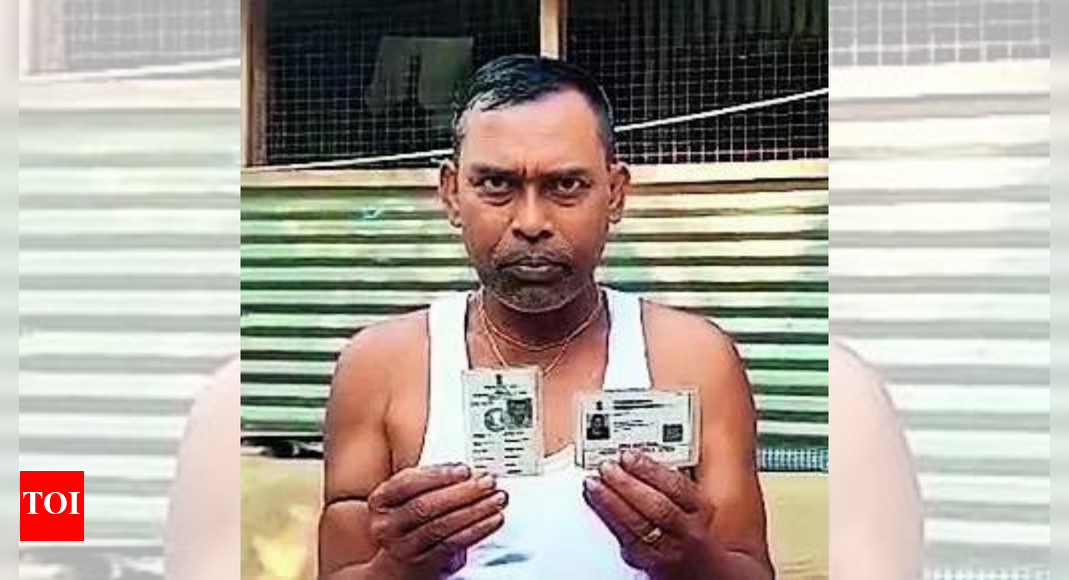 Spooked by SIR, man returns home after 28 years to claim voter status