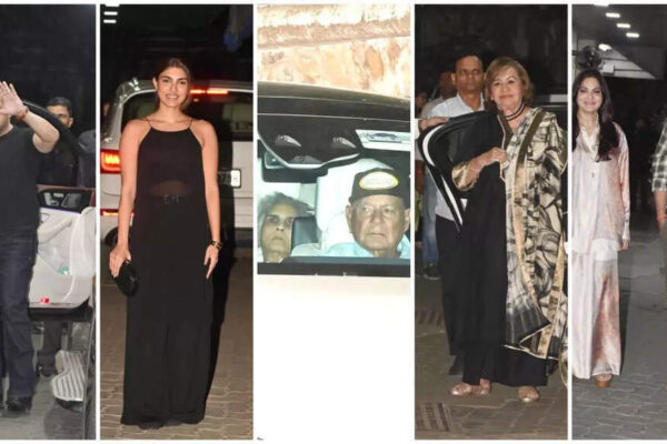 Salim Khan and Salma Khan celebrate 61st wedding anniversary; Helen, Salman Khan, Sonakshi Sinha-Zaheer Iqbal join the celebrations
