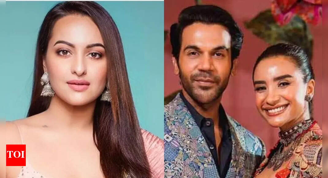 Sonakshi Sinha congratulates Rajkummar Rao and Patralekhaa: ‘You’ll be the best parents ever’