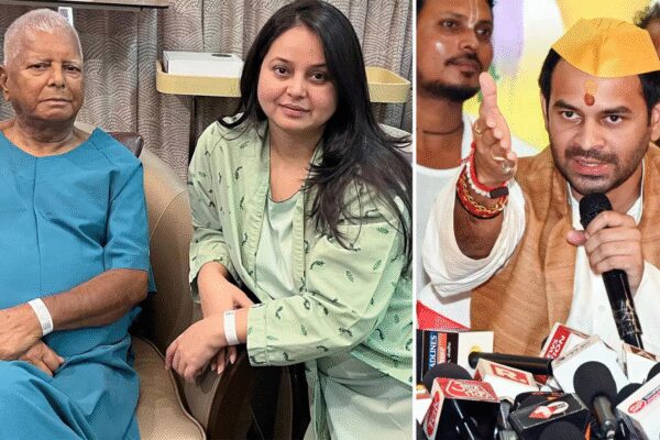 ‘Endured what happened to me but my sister … ‘: Tej Pratap slams Jaichands for ‘insulting’ Rohini; Lalu family feud escalates