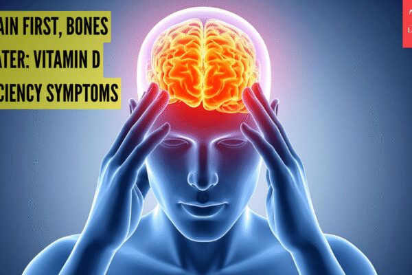 Vitamin D Deficiency: It all starts in the brain, not in bones: The first and foremost sign of vitamin D deficiency |