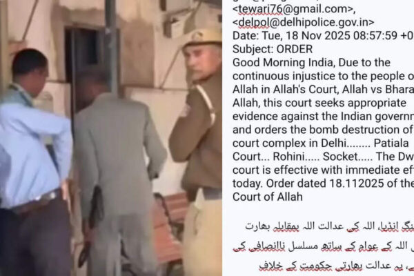 Bomb threat in Delhi: 2 CRPF schools, 3 courts get Jaish-e-Mohammad mail; terror alert spikes after Red Fort blast