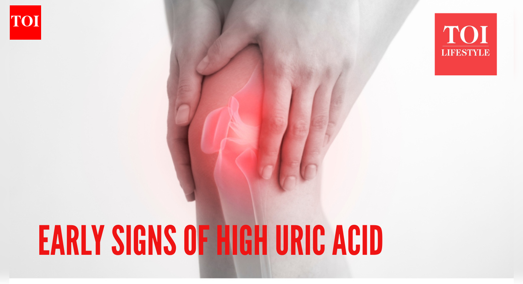 5 early symptoms of high uric acid that can occur before a gout attack