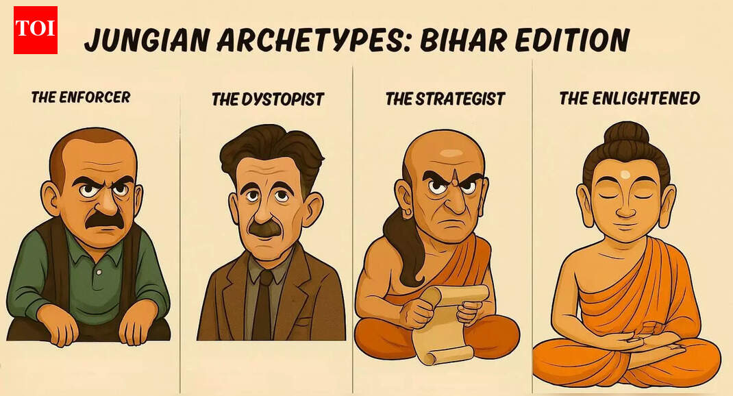 Four Jungian archetypes explain why Bihar voted the way it did.   A lot of words have been written so far about why Bihar voted the way it did. Pro-regime commentators claim it’s a vindication of the current establishment’s popularity while the opposition sees the result as proof of electoral fraud or manufacturing consent by hijacking the mandate. Philistines – news channels call them psephologists – would have you believe that in Bihar people don’t cast their vote, they vote their caste, but that’s extremely reductionist thinking. The answer, as always, is deeper, and in this case the key to understanding the Bihar elections is to understand it through four quintessentially Bihari icons and their Jungian archetypes:Sardar Khan (The Enforcer)George Orwell (The Dystopian)Chanakya (The Strategist)Buddha (The Enlightened One)PM Modi Reveals Why NDA Swept Bihar, Says Emotional Mode And 24×7 Development Win Elections In IndiaTogether, the four explain everything: how and why Bihar voted, the people complaining about the mandate, the strategist’s tryst with reality, and those that simply are beyond caring and have reached Nirvana (the state, not the 90s grunge band).First off, we have the Enforcer AKA Sardar Khan, the protagonist brought to life by Manoj Bajpayee in Anurag Kashyap’s magnum opus, who has only one goal in life: badla (revenge). There was a time a decade ago when almost every electoral vote was for badlav, but having tried badlav in 2014, the electorate seems to be largely happy with the status quo.In Jungian terms, the Enforcer is the Shadow Animus, the primal instinct of confrontation, vengeance, rupture and settling scores, which in this case appears to be not to return Bihar to a state of anarchy.To top it up, it was the Anima in revolt, the female voters who decided to prioritise safety and stability over tribal loyalties. There was a pre-election school of thought that many Gen Z voters wouldn’t mind voting for the MGB simply because they had forgotten or memory-holed the 90s but to borrow a phrase from George RR Martin: the North remembers.The second set to explain the post-result disenfranchisement is the Dystopist, inspired by Motihari-born lad George Orwell whose place of birth certainly influenced his lifelong desire to write bleak novels detailing fascism. From the disgruntled prince who was promised but can never deliver, to German YouTubers, to the brown-in-name-only (BINO) correspondents who cannot fathom what’s happening outside Khan Market, everyone is aghast at the result because the sanima (cinema in Ramadhir-speak) inside their head isn’t playing out in reality.This archetype is the classic Wounded Superego which has a fundamental problem because it cannot fathom that people do not buy the same narrative as theirs, or that life under the Rand-Marx utopia of previous regimes wasn’t the social justice that was promised. Ergo, the Bihar election result is proof of institutional collapse, the state machinery being compromised, the electorate being hypnotised, and the fact that only their personal heartbreak is authentic.The third set here is the Strategist, modelled after another legend from Magadha (Chanakya). The strategist in question learnt the hard way that there’s a fundamental difference between giving gyan to the man (or woman) in the arena and being the man in the arena.In Jungian terms, this was the Inflated Ego, the outward identity so carefully crafted (the master strategist, the election whisperer) that one begins to believe one’s own self-deception.And finally, we have the indifferent, the large swathes which have decided that no matter what happens things won’t change. After all, the regime has been in power for 20 years, and yet Biharis – white and blue collar – still have to go to other states to earn a living. Or maybe it has something to do with the state of ennui. Which brings us to the fourth archetype, named after the prince who went to the state and suddenly decided that life was simply not worth living. They are, in Jungian terms, the Transcendent Self, the archetype that rises above conflict not out of apathy but out of clarity. He has outgrown the need to win or lose, to paint saints or villains or understand mandates and narratives. He is like Sisyphus, content to push a boulder up a hill, knowing fully well that the universe will unfold as it should without any need to weigh in on it.And together, the four of them explain everything there is to know about Bihar: the voters, the opposition, the strategist who failed, and naysayers who shall not be moved. Ergo, we have the voters who hope that tomorrow will be different, the deniers who cannot comprehend why their reality isn’t playing out, the strategist who learned that strategizing is like being a management consultant, and finally the Sisyphus stans who know nothing will change. And before one asks: Is this all just happening inside my head? Of course it is, but to quote Dumbledore, that doesn’t mean it’s not real.About the AuthorNirmalya DuttaNirmalya Dutta is an editorial consultant with The Times of India. He covers world news, pop culture, and philosophical memes. He writes the column Random Musings and The Weekly Vine, a newsletter that blends news, culture, and humour with a touch of chaos. He is also the co-creator of Meow Times, a satirical cartoon strip about the absurdities of corporate life. His political, moral, and economic views drift somewhere between woke-Leninist, Rand-Marxist, and Keynesian-Friedmanite, though he isn’t entirely sure what any of those terms mean.Read MoreEnd of ArticleFollow Us On Social MediaVideosIran Halts Visa Waiver For Indians Amid Criminal Exploitation And MEA Safety Warning AlertsAfter Delhi Blast, Jaishankar Tells SCO Nations India Has Right To Defend Its People Against TerrorPiyush Goyal Calls India A Stability Anchor Amid Global Flux And Says The Coming 2 Years Are Pivotal‘We Made No Crime’ Prashant Kishor Admits Failure, Takes Full Responsibility for Bihar VerdictSheikh Hasina’s Close Aide Raises Terror Flag: Pak-based Terror Groups Being Welcomed in BangladeshMecca–Medina Tragedy: 45 Killed as Azharuddin Rushes to Assist Telangana FamiliesED Cracks Down On ‘White-Collar Terror Module’, Conducts 25 Raids Linked To Al-Falah UniversityUN Rejects ICT Verdict on Sheikh Hasina’s Death Penalty, But Backs Justice For Bangladesh VictimsPM Modi Reveals Why NDA Swept Bihar, Says Emotional Mode And 24×7 Development Win Elections In IndiaCalm And Radical: Dr Umar’s Pre-Blast Video Exposes Educated New Face Of Terror Behind Delhi Attack123PhotostoriesGerman Shepherd: 7 reasons why this dog breed is good for childrenRani Mukerji, Anushka Sharma to Vikrant Massey: Bollywood stars who are loving parents but keep their kids completely out of the spotlight10 foods that are an essential part of wedding traditionsWhy Delhi’s 500-km road repair mission could be a turning point in pollution control10 animals whose names start with the letter P!Nayanthara’s ultimate comeback: 5 times ‘Lady Superstar’ proved critics wrongMassive Infosys IT campus rising in Noida—how this project could transform city’s futureKidney stones: Doctor shares 5 facts one should know before the pain strikesAfter years of protests, why Bengaluru’s Panathur–Balagere road fix still leaves commuters frustratedWant longer-looking legs? Try these Dua Lipa–inspired fashion moves123Hot PicksDelhi AQI TodaySheikh Hasina VerdictBihar Government FormationGold rate todaySilver rate todayPublic Holidays NovemberBank Holidays NovemberTop TrendingDak Prescott FianceBomb Threat TodayCeeDee LambDenver Nuggets vs chicago bullsKike HernndezDetroit Tigers WifeAuston MatthewsGiannis AntetokounmpoWWE Survivor SeriesWho is Ella Hakkinen