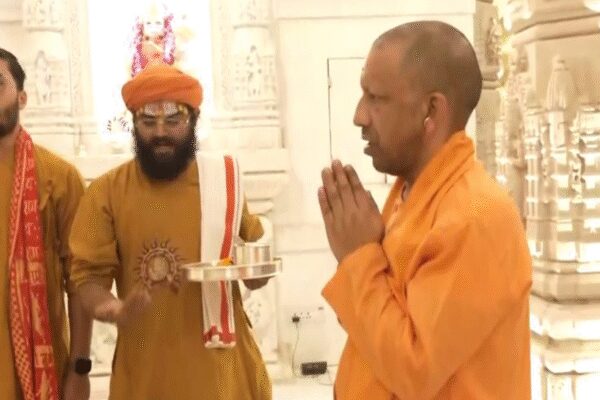 Uttar Pradesh chief minister Yogi Adityanath arrived in Ayodhya on Tuesday for a day-long visit to review preparations for the upcoming flag hoisting ceremony at the Ram temple.He began his tour with prayers at Sankat Mochan Hanumangarhi, bowing before Lord Hanuman and offering prayers for the happiness, prosperity, and peace of the people of Uttar Pradesh, said an official release.After the darshan at Hanumangarhi, the chief minister proceeded directly to the sanctum of Shri Ram Lalla. He performed aarti, offered obeisance at the feet of Lord Ram, and undertook a circumambulation of the premises, closely inspecting the progress of the temple construction.Following the rituals, officials of the Shri Ram Janmabhoomi Teerth Kshetra Trust briefed him on the current status of the construction work and the upcoming phases. The chief minister carefully examined each aspect and provided necessary directives.As he stepped out after paying homage to Shri Ram Lalla, a large number of devotees gathered to greet him. The chief minister acknowledged their warm welcome with folded hands, as chants of “Jai Shri Ram” echoed throughout the area.Upon his arrival in the city, the chief minister was accorded a grand reception at the Ramkatha Park helipad. Minister-in-charge Surya Pratap Shahi, mayor Girishpati Tripathi, district panchayat president Roli Singh, MLAs Ved Prakash Gupta, Amit Singh Chauhan, Ramchandra Yadav, Abhay Singh, Chandrabhanu Paswan, BJP district president Sanjeev Singh, Mahanagar president Kamlesh Srivastava, and other public representatives welcomed him with bouquets.This marks CM Yogi Adityanath’s first visit to Ayodhya in November.End of ArticleFollow Us On Social MediaVideos’Some Last-Mile Issues…’: Piyush Goyal Remarks On Trade Pact With EU And US, India’s Export GrowthThe Ghost Of Bastar Falls: What Madvi Hidma’s Death Means For India’s War Against Maoist InsurgencyBathani Tola: 30 years on, justice still elusive for Bihar’s worst caste massacreShashi Tharoor Praises PM Modi Again, Sparks Fresh Congress Rift After Attending Goenka Lecture’I Did Not Say…’: Prashant Kishor Takes U-Turn On Vow To Quit Politics If JDU Wins Bihar PollsIndia Will Sign Trade Deal Only When It Is ‘Fair, Equitable And Balanced’: Piyush GoyalNarayana Murthy Sparks Fresh Storm By Urging to Adopt China’s 996 Model, Work 72 Hours Every WeekIran Halts Visa Waiver For Indians Amid Criminal Exploitation And MEA Safety Warning AlertsAfter Delhi Blast, Jaishankar Tells SCO Nations India Has Right To Defend Its People Against TerrorPiyush Goyal Calls India A Stability Anchor Amid Global Flux And Says The Coming 2 Years Are Pivotal123Photostories5 natural home remedies to detoxify the liverChia seeds in water vs chia seeds in milk: Which is more beneficial for healthFrom teeth-brushing battles to screen time: Kareena Kapoor Khan’s honest parenting tales7 Japanese techniques to overcome laziness and boost productivity in life10 date ideas in New York City that are not drinking or movies‘Dhurandhar’s Sara Arjun to Ananya Panday: 5 best celeb outfits of the dayWhat is Cloudflare and why is it impacting so many websites on the internet5 smart ways to teach kids the value of saving money6 national parks to visit in winter to spot migratory birds10 sweet congratulation messages every new parent deserves to hear123Hot PicksDelhi AQI TodaySheikh Hasina VerdictBihar Government FormationGold rate todaySilver rate todayPublic Holidays NovemberBank Holidays NovemberTop TrendingDak Prescott FianceSophie CunninghamJake Paul GirlfriendKevin DurantBecky LynchDetroit Tigers WifeAuston MatthewsGiannis AntetokounmpoMichael PhelpsWho is Ella Hakkinen