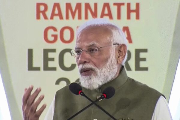 NEW DELHI: Prime Minister Narendra Modi on Monday said that genuine emotional commitment to public welfare is what helps in winning elections.Speaking at the sixth Ramnath Goenka Lecture in New Delhi, he said that leaders must work with genuine emotion rather than remain in a permanent political campaign.PM Modi dismissed claims that he and the BJP operate in a “24×7 election mode”, saying the party wins because it is driven by an emotional commitment to public welfare. “After winning the Bihar election, some people, including some Modi admirers in the media, have once again started saying that the BJP and Modi always remain in a 24×7 election mode. I believe that to win elections, being in election mode is not necessary; what is necessary is to remain in an emotional mode 24×7,” he said.He added that governance must be rooted in empathy and urgency. “When there is restlessness within the heart then not even a single minute should be wasted and one must keep working to reduce the hardships of the poor, to provide employment to the poor, to give healthcare to the poor, to fulfil the aspirations of the middle class. One should work tirelessly.” According to him, such emotion ensures that “the results become visible on the day of the elections,” a lesson he said was evident in the Bihar mandate.PM Modi said that the Bihar results underline the public’s rising expectations. “The results of the Bihar elections have once again taught a lesson on the high aspirations and ambitions of the people of India. The people of India today trust those political parties who have good intentions and fulfil the aspirations of the people and prioritise development,” he said.He urged states to treat development as their primary responsibility and engage in healthy competition. “I strongly encourage state governments to foster a spirit of healthy competition by attracting investments and promoting growth. Organising competitions to improve the ease of doing business could be a great step in this direction,” PM Modi said.The Prime Minister also framed India’s economic resilience as a source of global optimism. “Our GDP is growing at nearly seven per cent despite global instabilities; India is not just an emerging market but an emerging model too,” he said, adding that “India is restless to become a developed nation”.About the AuthorTOI News DeskThe TOI News Desk comprises a dedicated and tireless team of journalists who operate around the clock to deliver the most current and comprehensive news and updates to the readers of The Times of India worldwide. With an unwavering commitment to excellence in journalism, our team is at the forefront of gathering, verifying, and presenting breaking news, in-depth analysis, and insightful reports on a wide range of topics. The TOI News Desk is your trusted source for staying informed and connected to the ever-evolving global landscape, ensuring that our readers are equipped with the latest developments that matter most.”Read MoreEnd of ArticleFollow Us On Social MediaVideosIndia-Russia Ties: EAM Jaishankar Meets President Putin In Moscow’Some Last-Mile Issues…’: Piyush Goyal Remarks On Trade Pact With EU And US, India’s Export GrowthThe Ghost Of Bastar Falls: What Madvi Hidma’s Death Means For India’s War Against Maoist InsurgencyBathani Tola: 30 years on, justice still elusive for Bihar’s worst caste massacreShashi Tharoor Praises PM Modi Again, Sparks Fresh Congress Rift After Attending Goenka Lecture’I Did Not Say…’: Prashant Kishor Takes U-Turn On Vow To Quit Politics If JDU Wins Bihar PollsIndia Will Sign Trade Deal Only When It Is ‘Fair, Equitable And Balanced’: Piyush GoyalNarayana Murthy Sparks Fresh Storm By Urging to Adopt China’s 996 Model, Work 72 Hours Every WeekIran Halts Visa Waiver For Indians Amid Criminal Exploitation And MEA Safety Warning AlertsAfter Delhi Blast, Jaishankar Tells SCO Nations India Has Right To Defend Its People Against Terror123PhotostoriesThis Guava Paneer Avocado Salad has 25 gms protein and why it needs a place in daily breakfast5 natural home remedies to detoxify the liverChia seeds in water vs chia seeds in milk: Which is more beneficial for healthFrom teeth-brushing battles to screen time: Kareena Kapoor Khan’s honest parenting tales7 Japanese techniques to overcome laziness and boost productivity in life10 date ideas in New York City that are not drinking or movies‘Dhurandhar’s Sara Arjun to Ananya Panday: 5 best celeb outfits of the dayWhat is Cloudflare and why is it impacting so many websites on the internet5 smart ways to teach kids the value of saving money6 national parks to visit in winter to spot migratory birds123Hot PicksDelhi AQI TodaySheikh Hasina VerdictBihar Government FormationGold rate todaySilver rate todayPublic Holidays NovemberBank Holidays NovemberTop TrendingDak Prescott FianceSophie CunninghamJake Paul GirlfriendKevin DurantBecky LynchDetroit Tigers WifeAuston MatthewsGiannis AntetokounmpoMichael PhelpsWho is Ella Hakkinen