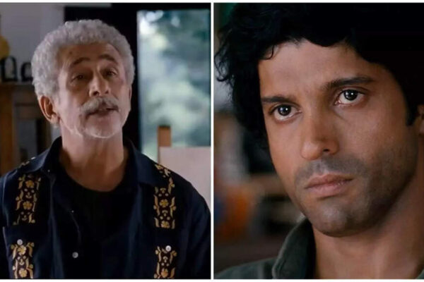 Farhan Akhtar says shooting with Naseeruddin Shah in Zindagi Na Milegi Dobara brought back memories of his childhood with Javed Akhtar, ‘It all came very naturally’