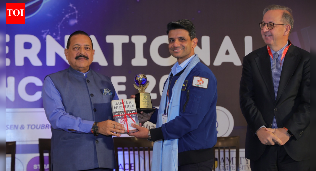 New Delhi: India’s celebrated astronaut Group Captain Shubhanshu Shukla said with a smile on Tuesday that the “homework given by PM Narendra Modi ‘pura hua hai, chal raha hai, aur badta hi ja raha hai’ (has been completed, yet it is still going on as the scope of the homework is increasing by the day)”. On a serious note, Shux said that results of the seven Isro-devised microgravity experiments conducted by him on ISS during his 18-day stay there are being analysed after samples of his work have come back to Earth in batches, and that learnings from his ISS mission are being used for Gaganyaan planning.Speaking on the sidelines of India International Space Conclave organised by Indian Space Association (ISpA) here, Shukla told TOI, “For me, bigger learning from the seven experiments has been how to conduct these tests in space because it is easy to conduct such experiments on Earth, but difficult to do them there. Whatever experience I gained on ISS, we have made a template of that. We are now comparing what we were doing earlier (in Gaganyaan programme) with what is happening now, to identify the gaps.”From Zero Gravity to Space Food: Shubhanshu Shukla Talks ISS Journey With PM Modi | FULL VIDEOOn progress on India’s spaceflight mission, Shux said, “Gaganyaan is a developmental programme — training and development are happening together. As per my knowledge, Gaganyaan-G1 (uncrewed mission) will be conducted early next year and Gaganyaan-G2 (uncrewed mission with humanoid Vyommitra) will be in early 2027.”Shux said he has shared his ISS experiences with three other Indian astronaut-candidates — Prashanth Balakrishnan Nair, Ajit Krishnan and Angad Pratap — as they have been training together. Shux, who is also a seasoned IAF test pilot, said, “As part of our training, I have to go back to flying fighter jets, which I will do in December.”He said, “When you cross the boundary of space (Karman line), you are given a number, and I was No. 634, which is not a top number to remember”. But when I came back, kids told me: “We didn’t know that there was an ISS in space before you went. We cared because you were there.”Urging the youth to dream big, he added, “We are in the golden age as far as space exploration is concerned. I want all youngsters to be focused and contribute to the space sector actively. Every boy or girl of India who dreams of becoming an astronaut can realise their dream in today’s India. We have established extremely ambitious goals — Bharatiya Antariksh Station by 2035, human landing on Moon by 2040 and Viksit Bharat by 2047 — but for us to achieve that, all of us have to be active participants. Sky was never the limit. Not for me, not for you and not for Bharat.”Space minister Jitendra Singh, who was the chief guest at the conference, said, “Space reforms in the last five years have been a turning point. Earlier, our space economy was dispersed and was not even considered a part of the economy. Today, the Indian space economy is worth  billion and the pace at which it is moving, the projection is that in the next 10 years, it will go up to -45 billion. In times to come, space is going to be an important contributor to the growth of India’s economy as we move up the ranks.”End of ArticleFollow Us On Social MediaVideosAnmol Bishnoi, Accused In Baba Siddique Murder Case, To Be Deported To India From USIndia-Russia Ties: EAM Jaishankar Meets President Putin In Moscow’Some Last-Mile Issues…’: Piyush Goyal Remarks On Trade Pact With EU And US, India’s Export GrowthThe Ghost Of Bastar Falls: What Madvi Hidma’s Death Means For India’s War Against Maoist InsurgencyBathani Tola: 30 years on, justice still elusive for Bihar’s worst caste massacreShashi Tharoor Praises PM Modi Again, Sparks Fresh Congress Rift After Attending Goenka Lecture’I Did Not Say…’: Prashant Kishor Takes U-Turn On Vow To Quit Politics If JDU Wins Bihar PollsIndia Will Sign Trade Deal Only When It Is ‘Fair, Equitable And Balanced’: Piyush GoyalNarayana Murthy Sparks Fresh Storm By Urging to Adopt China’s 996 Model, Work 72 Hours Every WeekIran Halts Visa Waiver For Indians Amid Criminal Exploitation And MEA Safety Warning Alerts123Photostories8 underrated South Indian rice dishes perfect for a light and healthy dinner5 animals that can survivein extremely cold temperatures6 lower ab workouts to strengthen your coreThis Guava Paneer Avocado Salad has 25 gms protein and why it needs a place in daily breakfast5 natural home remedies to detoxify the liverChia seeds in water vs chia seeds in milk: Which is more beneficial for healthFrom teeth-brushing battles to screen time: Kareena Kapoor Khan’s honest parenting tales7 Japanese techniques to overcome laziness and boost productivity in life10 date ideas in New York City that are not drinking or movies‘Dhurandhar’s Sara Arjun to Ananya Panday: 5 best celeb outfits of the day123Hot PicksDelhi AQI TodaySheikh Hasina VerdictBihar Government FormationGold rate todaySilver rate todayPublic Holidays NovemberBank Holidays NovemberTop TrendingAaron Rodgers InjuryShedeur SandersPaolo BancheroStephen CurryPatrick BeverleyLeBron JamesStephen A SmithCade CunninghamDraymond GreenSophie Cunningham