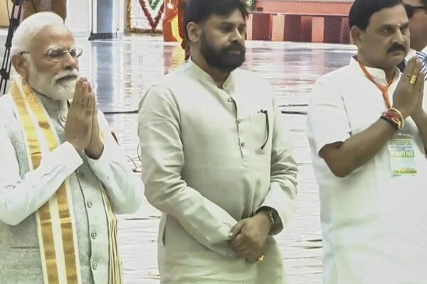 Prime Minister Narendra Modi visited Puttaparthi to honor spiritual leader Sri Sathya Sai Baba’s birth centenary, paying respects at his Mahasamadhi. Accompanied by Andhra Pradesh leaders, the PM also released commemorative stamps and a coin celebrating Baba’s legacy. Later, he will inaugurate a natural farming summit in Coimbatore and release PM-KISAN funds for farmers. ANI image  NEW DELHI: Prime Minister Narendra Modi on Wednesday visited Puttaparthi in Andhra Pradesh to pay homage at the Mahasamadhi of late spiritual leader Sri Sathya Sai Baba as part of his birth centenary celebrations.According to visuals from the visit, PM Modi was accompanied by Andhra Pradesh CM N Chandrababu Naidu and deputy CM Pawan Kalyan at Prasanthi Nilayam where he offered prayers and paid his respects.PM Modi’s BIG OUTREACH To India’s Farmers, Launches Agri Schemes Worth ₹35,000 Crore Before DiwaliAs per the official statement from the Prime Minister’s Office (PMO), he will also release a commemorative coin and a set of postal stamps honouring Sathya Sai Baba’s legacy of service and spiritual leadership.The PMO said the prime minister will later travel to Coimbatore, Tamil Nadu to inaugurate the South India Natural Farming Summit. During the programme, he will release the 21st instalment of PM-KISAN, amounting to more than Rs 18,000 crore to support around nine crore farmers across the country.Ahead of his arrival, security arrangements in Puttaparthi were strengthened with barricades and deployment of police personnel to ensure safety and protocol.PM Modi earlier said that Sri Sathya Sai Baba’s life and contributions “remain a guiding light for generations” and recalled his earlier interactions with the revered spiritual figure.”I look forward to being among my sisters and brothers of Andhra Pradesh tomorrow, November 19 to participate in the birth centenary celebrations of Sri Sathya Sai Baba in Puttaparthi. His life and efforts towards community service and the spiritual awakening of society remain a guiding light for generations. I have had various opportunities to interact with him and learn from him over the years. Here are some glimpses from our interactions,” he wrote in a post on X.About the AuthorTOI News DeskThe TOI News Desk comprises a dedicated and tireless team of journalists who operate around the clock to deliver the most current and comprehensive news and updates to the readers of The Times of India worldwide. With an unwavering commitment to excellence in journalism, our team is at the forefront of gathering, verifying, and presenting breaking news, in-depth analysis, and insightful reports on a wide range of topics. The TOI News Desk is your trusted source for staying informed and connected to the ever-evolving global landscape, ensuring that our readers are equipped with the latest developments that matter most.”Read MoreEnd of ArticleFollow Us On Social MediaVideos”… To Flaunt Patriotism’ Terror Accused in Ricin Plot Attacked Inside Sabarmati Jail by InmatesAfter S-400 Success, Russia Offers Su-57E With Full Tech Transfer To Reset Defence Ties With IndiaInside Jaishankar’s Kremlin Briefing To Putin As India Shapes Agenda For India-Russia Annual SummitHasina’S Son Sajeeb Wazed Calls Her Conviction A Political Coup, Slams Bangladesh’S Unelected GovAnmol Bishnoi, Accused In Baba Siddique Murder Case, To Be Deported To India From USIndia-Russia Ties: EAM Jaishankar Meets President Putin In Moscow’Some Last-Mile Issues…’: Piyush Goyal Remarks On Trade Pact With EU And US, India’s Export GrowthThe Ghost Of Bastar Falls: What Madvi Hidma’s Death Means For India’s War Against Maoist InsurgencyBathani Tola: 30 years on, justice still elusive for Bihar’s worst caste massacreShashi Tharoor Praises PM Modi Again, Sparks Fresh Congress Rift After Attending Goenka Lecture123Photostories5 common habits that quietly destroy relationships (and how to fix them)Tom Cruise Fitness: How his workout routine keeps him stunt-ready even in his 60s6 countries with red, white, and black colours in their national flagsWhich Temple You Should Visit on January 1, 2026 As Per Your Birth DateTara Sutaria birthday special: Best style moments of the ‘SOTY 2’ starSushmita Sen birthday special: Decoding her best fashionable moments10 popular foods with surprising origins you won’t believeIndia’s first true superstar wasn’t Rajesh Khanna but this actress, raised in a red-light area, worshipped by fans beyond imaginationCelebrity birthdate breakdown: The number that made them iconic5 animals that are immune to toxins and poisons123Hot PicksDelhi AQI TodaySheikh Hasina VerdictBihar Government FormationGold rate todaySilver rate todayPublic Holidays NovemberBank Holidays NovemberTop TrendingAaron Rodgers InjuryShedeur SandersPaolo BancheroStephen CurryPatrick BeverleyLeBron JamesStephen A SmithCade CunninghamDraymond GreenSophie Cunningham