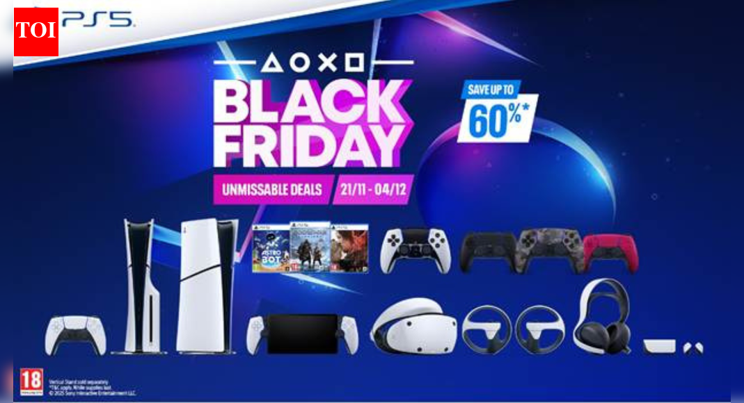 PlayStation India announces Black Friday Sale with up to Rs 10,000 discount on PS5 consoles, accessories, games: All the deals