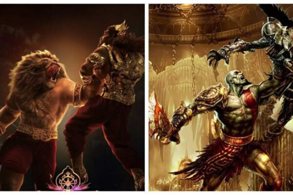 ‘Mahavatar Narasimha’ accused of COPYING fight scenes from ‘God of War’ – WATCH  viral video