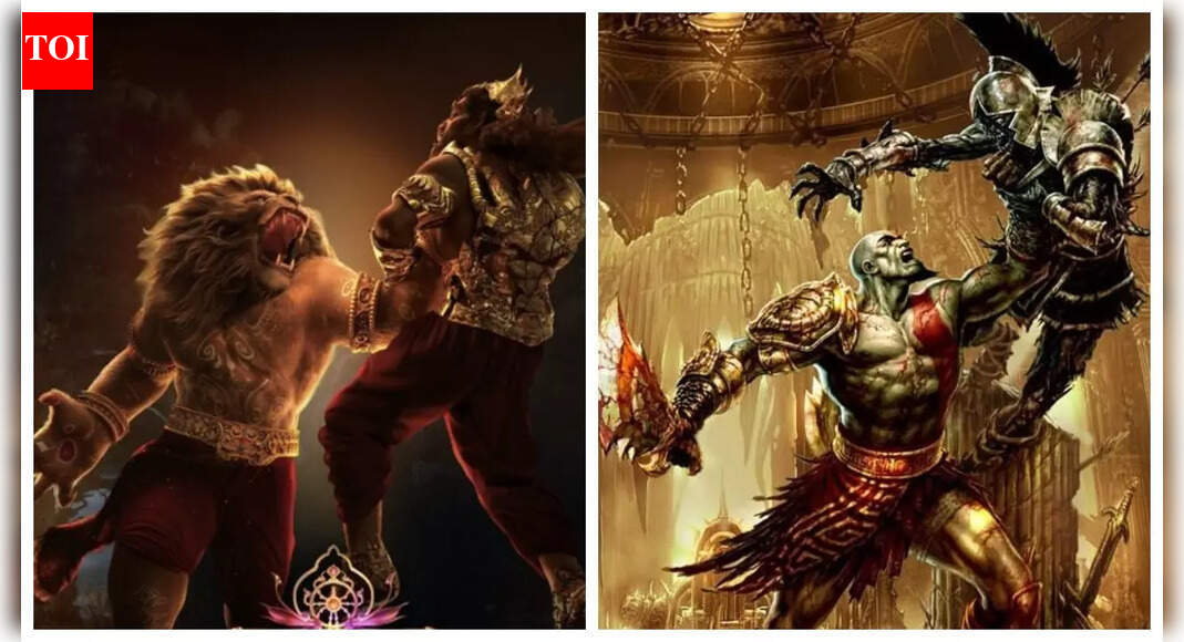 ‘Mahavatar Narasimha’ accused of COPYING fight scenes from ‘God of War’ – WATCH  viral video