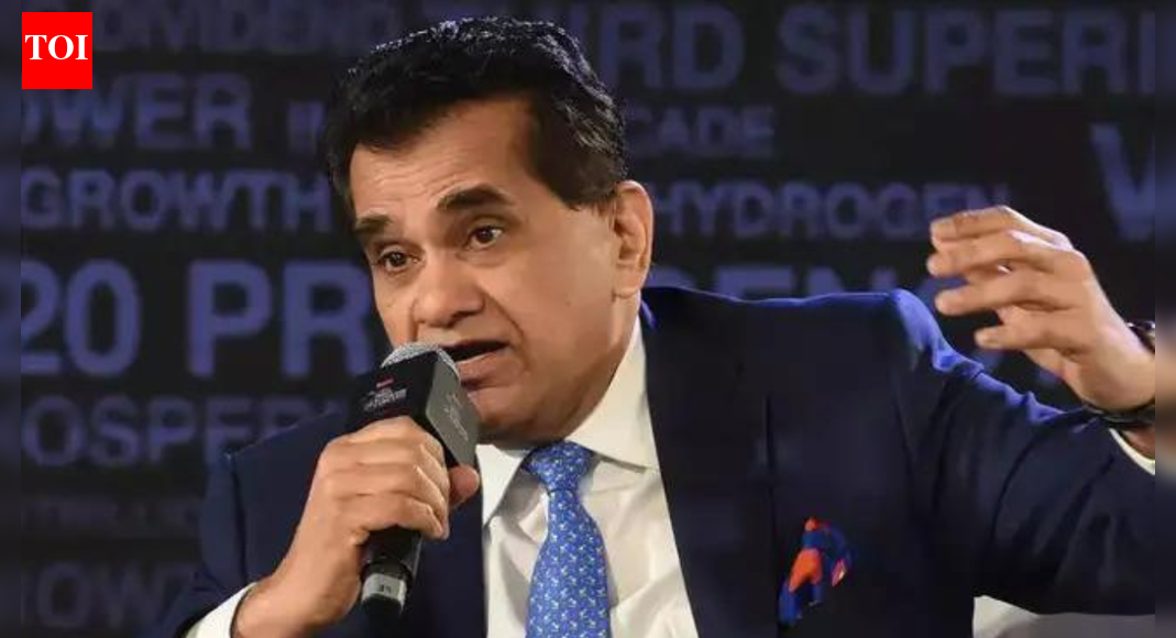 India must accelerate its growth to achieve a  trillion economy, focusing on health, nutrition, and smart urbanization for job creation. Skilling the educated workforce is crucial as skilled manpower is identified as a major constraint for business growth and new job opportunities.  NEW DELHI: Amitabh Kant, India’s former sherpa to G20, has said the country needs to fire on all cylinders to reach the goal of a  trillion economy. “If we want to create an employable population, it is very critical to focus on improving health outcomes and nutrition standards as we-ll. If we want to grow at the rate required to transform India into a 30 trillion economy, we need to fire on all cylinders – you need to do services but you also need to do smart urbanisation, which will be a key driver of job creation in India,” he said at spark forum’s Charcha 2025.Shamika Ravi, member of Economic Advisory Council to PM, highlighted the need for skilling. “We have a lot of educated people, degree holders, but the market actually values skill. Most of the industry surveys are telling me that today… the biggest constraint to the growth of existing firms, creation of new jobs, etc is skilled manpower,” she said.Amit Yadav, secretary in the department of social justice and empowerment, said India’s development must be measured by how it treats the most vulnerable. Kumaresh Pattabiraman, LinkedIn India country manager, said that growth will hinge on how well Tier II and III cities convert energy into opportunity.End of ArticleFollow Us On Social MediaVideosNitish Kumar To Take CM Oath For Record 10th Time At Patna’s Gandhi Maidan, PM Modi To AttendBangladesh To Seek Interpol’s Help To Extradite Sheikh Hasina From India’Fatwa Issued…’: BJP Jabs ‘Indira Nazi Congress’ For Criticising Tharoor Over Modi Speech PraiseRussia Showcases Missile-Only Pantsir SMD-E Air Defence System At Dubai Airshow 2025’We Hit India…’: Pakistani Leader’s Explosive Admission Unmasks Islamabad’s Terror Links Again’Can’t Rule Out All-Out War’: Pakistan’s Khawaja Asif Rattled Over Army Chief’s Sindoor 2.0 WarningSydney Horror Crash Kills 8-Month Pregnant Indian After Teen BMW Driver Slams Into Family WalkIndia Expands Its Diplomatic Presence In Russia As Jaishankar Highlights Strategic New ConsulatesTaliban Trade Minister Lands in Delhi Amid Major Afghan Shift Toward India After Pakistan ConflictChina’s Propaganda Strike On India Exposed, US Report Details Fake Jet Debris And J-35 Sales Tactics123Photostories5 national parks to visit in South America for adventure loversAre you eating chia seeds the wrong way? Harvard doctor reveals the 3 healthiest ways to consume them3 Ayurveda-approved drinks to reduce fatty liver naturally10 regional egg dishes from different parts of India5 beautiful white animals that look like furry snowballs8 things life teaches us the hard wayFrom Rajkummar Rao-Patralekhaa to Deepika Padukone-Ranveer Singh: Bollywood’s adorable baby girl squadFrom protection to independence: Smriti Irani’s modern parenting mantraSalman Khan to Shanaya Kapoor: 5 viral looks of the day setting today’s style mood8 modern-sounding baby names that begin with letter ‘K’123Hot PicksDelhi AQI TodaySheikh Hasina VerdictBihar Government FormationGold rate todaySilver rate todayPublic Holidays NovemberBank Holidays NovemberTop TrendingBrittany LucicAlex Ovechkin WifePaolo BancheroStephen CurryPatrick BeverleyLeBron JamesStephen A SmithCade CunninghamDraymond GreenSophie Cunningham