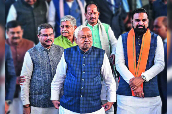 PATNA/NEW DELHI: Nitish Kumar is set to take oath for an unprecedented 10th time as Bihar CM on Thursday after leading his party, JDU, and the governing bloc, NDA, to their second-best performance in the state, proving his resilience and popularity in an election where he was perceived as a vulnerable link in the alliance.Nitish and his ministerial colleagues will be sworn in at the historic Gandhi Maidan – the sprawling venue of his inauguration in 2005, and later in 2010 and 2015, before he chose the sober precincts of the Raj Bhawan as he swung between alliances and his stock fell. PM Narendra Modi, Union ministers Amit Shah and Rajnath Singh and several CMs, and allies such as N Chandrababu Naidu and Eknath Shinde will attend the ceremony.Sources said around 20 legislators may be sworn as ministers against a maximum strength of 36. Samrat Choudhary,  Vijay Sinha likely to retain deputy CM postsDeliberations continued late on Thursday to finalise details of portfolio allocations after Shah arrived in Patna.PM Narendra Modi had not attended the ceremony in 2020, an election in which NDA barely scraped through due to the drastic fall in JDU’s tally to 43 from 71 in 2015. Amit Shah and BJP president J P Nadda were then the main presence from their party.If the return to Gandhi Maidan, likely to be thronged by a big crowd of supporters, attests to Nitish Kumar’s bolstered political strength after JDU’s numbers soared to 85, the presence of BJP bigwigs underscores the surge in the party’s confidence as well as its show of support to his leadership. BJP has emerged as the single-largest party with 89 seats.Nitish (74) was elected the leader of the NDA legislature party in a meeting of MLAs and senior leaders of its five constituents – LJP(RV), HAM(S) and RLM besides the two main parties – and he was then joined by allies in staking claim to governor Arif Mohammad Khan.BJP lawmakers re-elected Samrat Choudhary, an OBC Kushwaha, as their leader, while Vijay Kumar Sinha, a upper caste Bhumihar, was picked as his deputy, in a clear indication that they would retain the position of deputy CMs in the new govt. BJP has stuck to the backward-upper caste combination for the top two jobs from its quota, a social coalition which was the hallmark of its candidate selection in the election.BJP and JDU have held lengthy deliberations to finalise details of the new govt, with both parties agreeing to the status-quo in key positions after exchange of differing views. If there was a suggestion from some in JDU for getting the speaker’s post, currently held by its ally, BJP indicated its keenness for the home department, which is administered by Nitish, sources said, adding that the existing arrangement is likely to continue.Sources said, among outgoing ministers, Nitin Nabin, Mangal Pandey, Nitish Mishra and Sanjay Saraogi may be retained from the BJP quota. JDU’s Vijay Kumar Chaudhary, Lacy Singh and Shravan Kumar, too, are tipped to be sworn in as ministers again along with representatives of three other allies.After being elected BJP legislature party leader, Choudhary said the new govt would work in overdrive to fulfill the development vision of Modi and Nitish for Bihar.About the AuthorRakesh KumarProfessor, electrical and computer engineering, University of Illinois, US, and author of Reluctant Technophiles: India’s Complicated Relationship with TechnologyEnd of ArticleFollow Us On Social MediaVideosNitish Kumar To Take CM Oath For Record 10th Time At Patna’s Gandhi Maidan, PM Modi To AttendBangladesh To Seek Interpol’s Help To Extradite Sheikh Hasina From India’Fatwa Issued…’: BJP Jabs ‘Indira Nazi Congress’ For Criticising Tharoor Over Modi Speech PraiseRussia Showcases Missile-Only Pantsir SMD-E Air Defence System At Dubai Airshow 2025’We Hit India…’: Pakistani Leader’s Explosive Admission Unmasks Islamabad’s Terror Links Again’Can’t Rule Out All-Out War’: Pakistan’s Khawaja Asif Rattled Over Army Chief’s Sindoor 2.0 WarningSydney Horror Crash Kills 8-Month Pregnant Indian After Teen BMW Driver Slams Into Family WalkIndia Expands Its Diplomatic Presence In Russia As Jaishankar Highlights Strategic New ConsulatesTaliban Trade Minister Lands in Delhi Amid Major Afghan Shift Toward India After Pakistan ConflictChina’s Propaganda Strike On India Exposed, US Report Details Fake Jet Debris And J-35 Sales Tactics123Photostories5 national parks to visit in South America for adventure loversAre you eating chia seeds the wrong way? Harvard doctor reveals the 3 healthiest ways to consume them3 Ayurveda-approved drinks to reduce fatty liver naturally10 regional egg dishes from different parts of India5 beautiful white animals that look like furry snowballs8 things life teaches us the hard wayFrom Rajkummar Rao-Patralekhaa to Deepika Padukone-Ranveer Singh: Bollywood’s adorable baby girl squadFrom protection to independence: Smriti Irani’s modern parenting mantraSalman Khan to Shanaya Kapoor: 5 viral looks of the day setting today’s style mood8 modern-sounding baby names that begin with letter ‘K’123Hot PicksDelhi AQI TodaySheikh Hasina VerdictBihar Government FormationGold rate todaySilver rate todayPublic Holidays NovemberBank Holidays NovemberTop TrendingTrevon DiggsTom BradyJonathan OwensDraymond GreenPatrick Kane Net Worth 2025Nadia ComaneciAsmongoldFortnite Friday Streamer Awards 2025Stefon DiggsBill Belichick