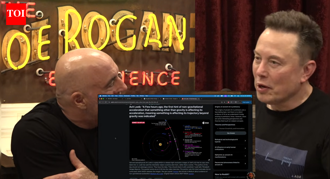 3I/ATLAS: Elon Musk vows to reveal any alien evidence on Joe Rogan’s show; warns it could flatten a continent