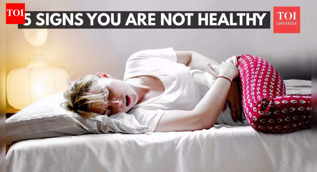 5 signs you are not healthy, according to a top doc |