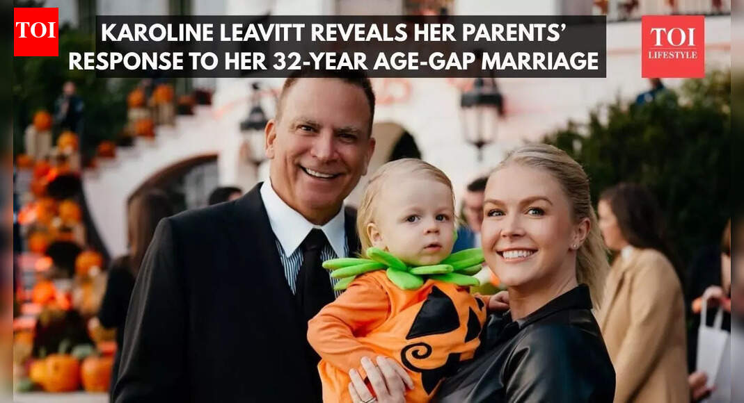Karoline Leavitt recalls the ‘challenging’ talk with parents about a 32-year age difference with her husband |