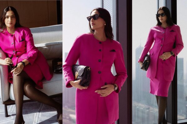 Sonam Kapoor announces SECOND PREGNANCY, flaunts baby bump in stylish hot-pink outfit – PICS