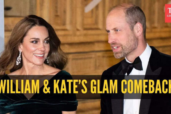 Royal comeback of 2025: Kate Middleton and Prince William light up the red carpet again |