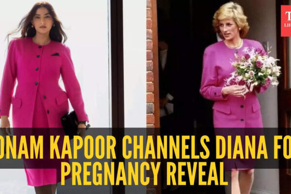 Sonam Kapoor dresses like late Princess Diana to announce second pregnancy