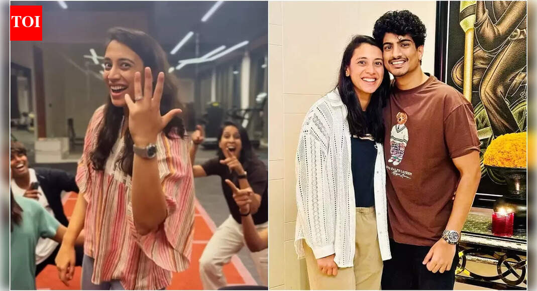 Smriti Mandhana CONFIRMS engagement to Palash Muchhal in fun video featuring her cricket team members: ‘Samjho Ho Hi Gaya’