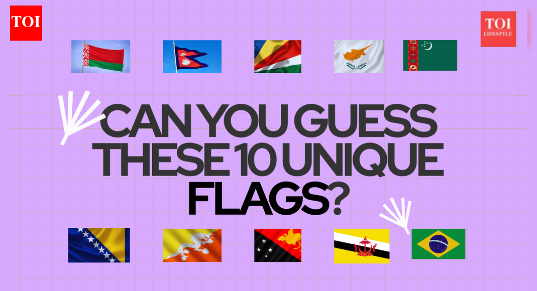 10 countries with the most unique flags (and how many you guessed right!)