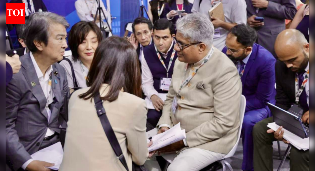 India is advocating for the expansion of a bilateral Joint Crediting Mechanism (JCM) as a vital tool for global climate action. Spearheaded by Japan, this model allows countries to jointly develop mitigation projects and transparently allocate emission reduction credits, reinforcing multilateral climate objectives. Image: X@/byadavbjp NEW DELHI: Pitching for expanding a unique model where bilateral cooperation can reinforce multilateral objectives, India has called an existing ‘joint crediting mechanism’ a key tool for global climate action, and urged countries to join this cooperative approach to collectively reduce their carbon footprints.The benefit of the mechanism was flagged by Union environment minister Bhupender Yadav on the sidelines of the ongoing 30th session of the UN climate conference (COP30) in Belem, Brazil on Wednesday.India is one of the 31 partner countries of the Joint Crediting Mechanism (JCM), spearheaded by Japan, which provides a clear framework for both governments and the private sector to jointly develop mitigation projects, mobilise finance, deploy advanced technologies, and transparently allocate the resulting emission reductions credit among themselves.It’s a bilateral mechanism which is being implemented in accordance with Article 6 of the Paris Agreement that facilitates the creation and functioning of carbon markets as an emission reduction tool. India had joined the mechanism with Japan in August as part of the country’s first bilateral cooperation under the Paris Agreement. JCM is expected to serve as a model for achieving rapid economic growth while simultaneously addressing environmental challenges.Participating in the 11th JCM partner countries’ meeting, chaired by Japan’s environment minister Hirotaka Ishihara, Yadav highlighted the importance of cooperative mechanisms at a time when the world seeks scalable, equitable and technology-driven climate solutions. He underlined that the mechanism represents “a significant approach in strengthening efforts for climate action while supporting national priorities, particularly for developing countries”.Noting that the JCM would contribute directly to India’s Nationally Determined Contributions (NDCs) and long-term low emission development strategy, Yadav said the move would help develop a domestic ecosystem and localise high-technology interventions, while also contributing to the country’s sustainable development goals.About the AuthorVishwa MohanVishwa Mohan is Senior Editor at The Times of India. He writes on environment, climate change, agriculture, water resources and clean energy, tracking policy issues and climate diplomacy. He has been covering Parliament since 2003 to see how politics shaped up domestic policy and India’s position at global platform. Before switching over to explore sustainable development issues, Vishwa had covered internal security and investigative agencies for more than a decade.Read MoreEnd of ArticleFollow Us On Social MediaVideosMEA Outlines Agenda For PM Modi’s South Africa Visit For G20 Summit In JohannesburgPenny Wong’s Cricket Banter With Jaishankar Highlights Warm, Confident India-Australia PartnershipJaishankar, Penny Wong Send A Strong India-Australia Message To China And The World on Indo-PacificIFFI 2025 Opens With A Surprise As Korean Minister Sings Vande Mataram And Wins Standing OvationPiyush Goyal’s 10 D’s Pitch in Israel Recasts India As Future-Ready for Worldwide InvestmentsDelhi Student Suicide Case: Massive Protest Outside School After Note Alleges Harassment By TeachersPiyush Goyal Links India, Israel Through Shared Adversities, Predicts 7% Percent GDP Growth For FY26Bangladesh Backs India On Delhi Blast At Security Dialogue As Sheikh Hasina Exile Tensions IntensifyBengaluru Cash Van Robbed Of ₹7 Crore After Fake RBI Officers Trick Staff In A Filmy-Style HeistNSA Ajit Doval Declares Regional Stability And Security India’s Duty At Colombo Security Dialogue123Photostories10 countries with the most unique flags (and how many you guessed right!)Ranveer Singh to Arjun Rampal: Today’s most viral Bollywood-style momentsSadhguru recommends 7 home remedies for constipation7 baby names that mean ‘winter’ in different languages10 simple ways to avoid misunderstandings in a relationship, as per psychologyTop 7 parenting rules that will simplify your life as a parentHow to make South Indian Chicken Chettinad Curry at home’Vilayaath Budha’, ‘Mask’, to ‘Middle Class’: 9 South releases that are set to storm theatres on November 21World Philosophy Day: 10 quotes by famous philosophers that explain the meaning of life7 manures from your kitchen which work like magic in plant growth123Hot PicksDelhi AQI TodayBihar Minister List 2025Bihar CM Oath CeremonyGold rate todaySilver rate todayPublic Holidays NovemberBank Holidays NovemberTop TrendingTrevon DiggsTom BradyMLB SignsDraymond GreenCanara Bank Manager RobberyFortnite DownTop Stock RecommendationsGold Silver Price PredictionStefon DiggsBaker Mayfield Wife