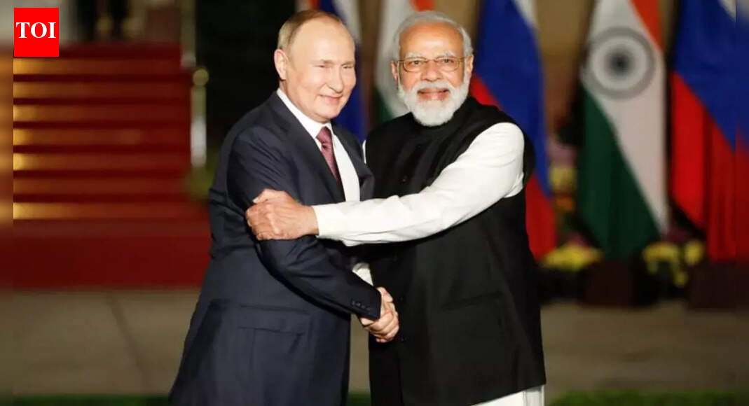 India and Russia are enhancing space cooperation, with plans for mutual deployment of ground stations for their navigation systems, GLONASS and NavIC, to boost accuracy. This collaboration extends to manned space programs, propulsion, and satellite navigation. Both nations are also exploring joint ventures in AI for biometrics, quantum technologies, and polar research, signaling a deepening technological partnership.  NEW DELHI: Russia and India are working on the mutual deployment of ground stations for their navigation satellite systems, GLONASS and NavIC for enhanced accuracy, a senior Russian diplomat said.”Work is underway on the mutual parity placement of ground stations for collecting measurements of the Russian global navigation satellite system GLONASS and the Indian regional navigation satellite system NavIC,” Russian Ambassador to India Denis Alipov was quoted saying by the state-run TASS news agency.Alipov said space cooperation continues to be one of the strongest pillars of the India–Russia partnership, covering manned missions like India’s Gaganyaan programme, propulsion technologies, and satellite navigation.He also highlighted the steady growth in bilateral scientific and technological collaboration across sectors such as biomedicine, physics, chemistry, healthcare, and material sciences. “We are seeing great interest from our Indian partners in advancing polar research. Quantum technologies occupy a special place in bilateral cooperation, with both countries having significant developments in this area,” he said.According to Alipov, scientific institutions and startups from both countries are increasingly exploring cooperation in artificial intelligence, including the joint development of AI algorithms related to biometrics.Earlier this week, external affairs minister S. Jaishankar concluded a series of agreements and reviewed key projects during discussions with Russian deputy prime minister Denis Manturov, who co-chairs the India–Russia Intergovernmental Commission on Economic, Technological and Cultural Cooperation.Russia and India are expected to sign several agreements in cutting-edge technology during President Vladimir Putin’s visit to New Delhi in the first week of December for the annual summit with Prime Minister Narendra Modi.(With input from agencies)About the AuthorTOI News DeskThe TOI News Desk comprises a dedicated and tireless team of journalists who operate around the clock to deliver the most current and comprehensive news and updates to the readers of The Times of India worldwide. With an unwavering commitment to excellence in journalism, our team is at the forefront of gathering, verifying, and presenting breaking news, in-depth analysis, and insightful reports on a wide range of topics. The TOI News Desk is your trusted source for staying informed and connected to the ever-evolving global landscape, ensuring that our readers are equipped with the latest developments that matter most.”Read MoreEnd of ArticleFollow Us On Social MediaVideosMEA Outlines Agenda For PM Modi’s South Africa Visit For G20 Summit In JohannesburgPenny Wong’s Cricket Banter With Jaishankar Highlights Warm, Confident India-Australia PartnershipJaishankar, Penny Wong Send A Strong India-Australia Message To China And The World on Indo-PacificIFFI 2025 Opens With A Surprise As Korean Minister Sings Vande Mataram And Wins Standing OvationPiyush Goyal’s 10 D’s Pitch in Israel Recasts India As Future-Ready for Worldwide InvestmentsDelhi Student Suicide Case: Massive Protest Outside School After Note Alleges Harassment By TeachersPiyush Goyal Links India, Israel Through Shared Adversities, Predicts 7% Percent GDP Growth For FY26Bangladesh Backs India On Delhi Blast At Security Dialogue As Sheikh Hasina Exile Tensions IntensifyBengaluru Cash Van Robbed Of ₹7 Crore After Fake RBI Officers Trick Staff In A Filmy-Style HeistNSA Ajit Doval Declares Regional Stability And Security India’s Duty At Colombo Security Dialogue123PhotostoriesPriyanka Chopra, Ranbir Kapoor to Alia Bhatt: Bollywood stars who reinvented their style after major career shiftsThis South Indian-Style Anda Curry is a must-try10 countries with the most unique flags (and how many you guessed right!)Ranveer Singh to Arjun Rampal: Today’s most viral Bollywood-style momentsSadhguru recommends 7 home remedies for constipation7 baby names that mean ‘winter’ in different languages10 simple ways to avoid misunderstandings in a relationship, as per psychologyTop 7 parenting rules that will simplify your life as a parentHow to make South Indian Chicken Chettinad Curry at home’Vilayaath Budha’, ‘Mask’, to ‘Middle Class’: 9 South releases that are set to storm theatres on November 21123Hot PicksDelhi AQI TodayBihar Minister List 2025Bihar CM Oath CeremonyGold rate todaySilver rate todayPublic Holidays NovemberBank Holidays NovemberTop TrendingTrevon DiggsTom BradyMLB SignsDraymond GreenCanara Bank Manager RobberyFortnite DownTop Stock RecommendationsGold Silver Price PredictionStefon DiggsBaker Mayfield Wife