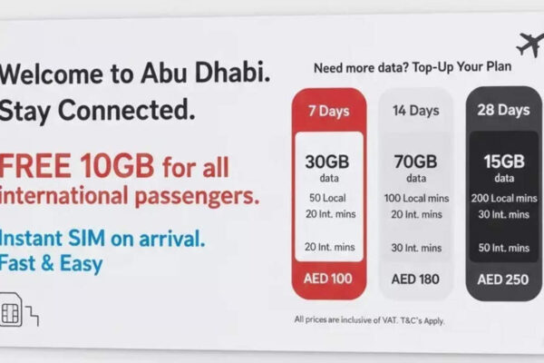 Breaking: Abu Dhabi rolls out free 10GB SIM for all international passengers | World News