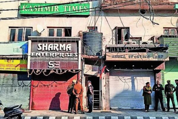 Kashmir Times office in Jammu searched over alleged links to secessionist plot