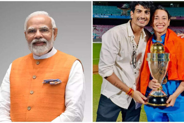 PM Narendra Modi extends heartfelt wishes to Smriti Mandhana and Palaash Muchhal ahead of their wedding on November 23