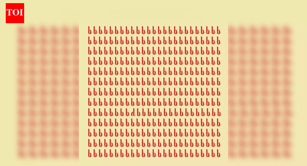 Optical Illusion: 89% fail this visual challenge: Can you spot the hidden ‘d’ in under 9 seconds? |