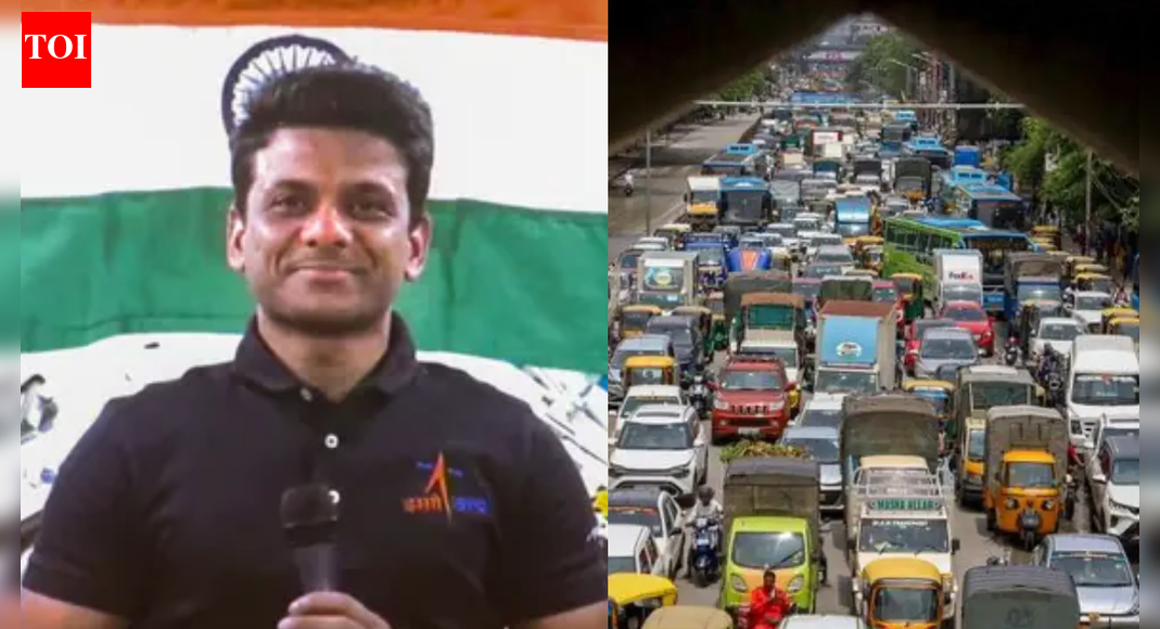 ‘Reaching Bengaluru from space is easier’: Astronaut Shubhanshu Shukla’s quip on city’s traffic goes viral