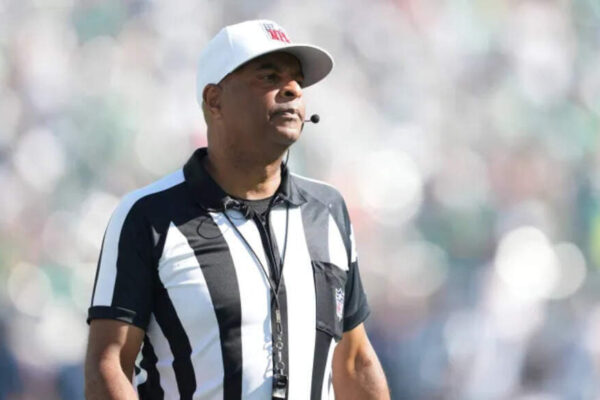 What happened to Adrian Hill on Thursday football night? Veteran referee’s injury explained from the Bills vs Texans game