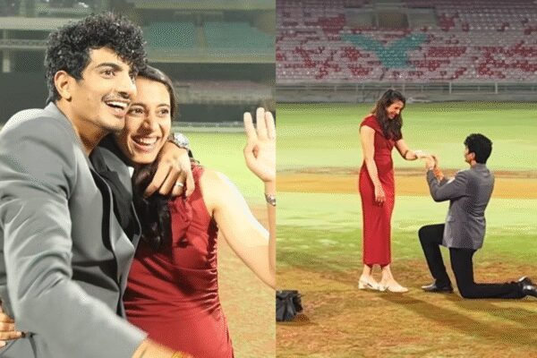 ‘She said yes!’: Palash Muchhal PROPOSES to Smriti Mandhana at historic DY Patil Stadium, shares heartfelt VIDEO
