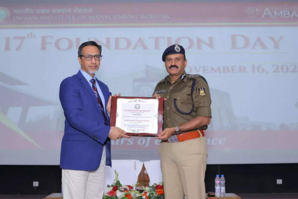 Youth have the power to change the nation’s direction: CRPF DG Gyanendra Pratap Singh