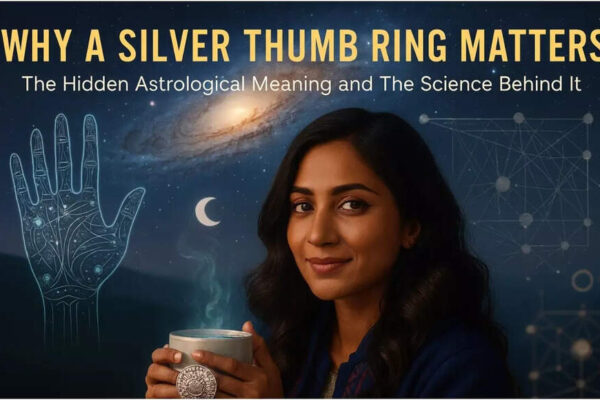 Why a silver thumb ring matters: The hidden astrological meaning and the science behind it