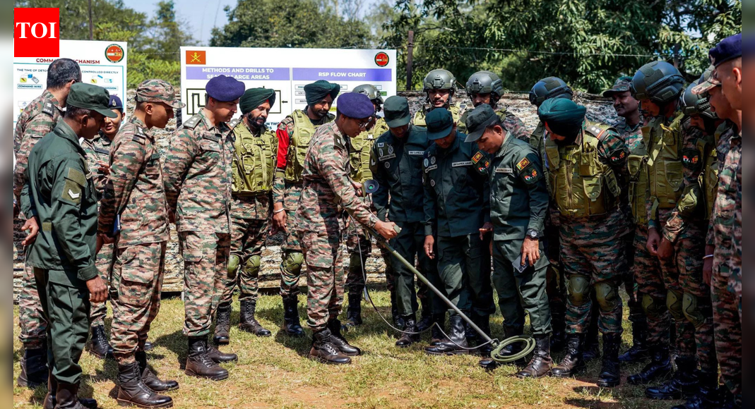 J&K arms haul: Security forces foil terror plot in Kupwara; bust LoC hideout, recover major weapons | India News