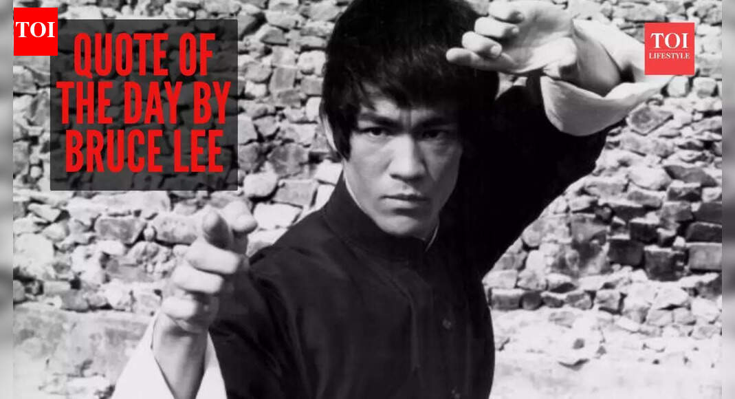 Quote of the day by Bruce Lee: “If you always put limit on everything you do, physical or anything else. It will spread…” |